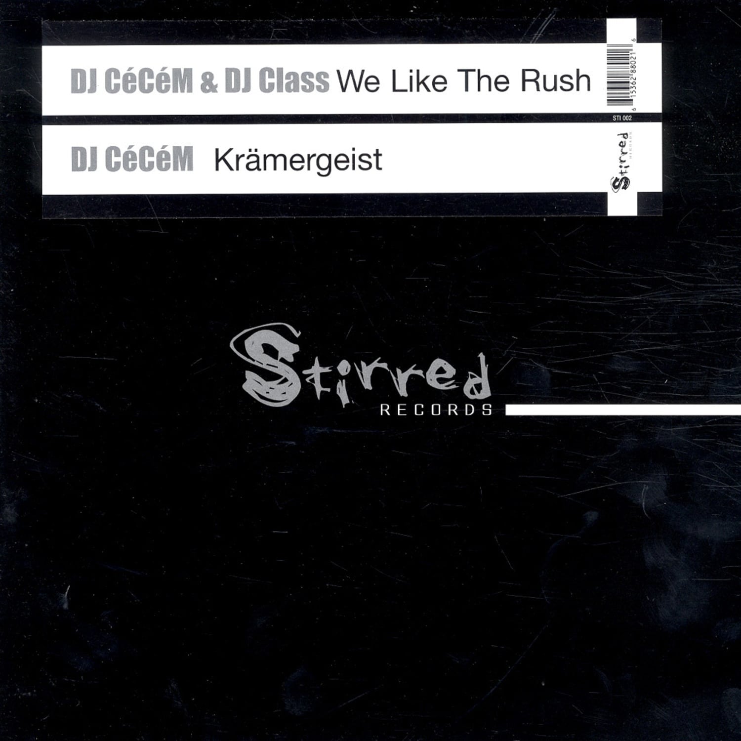 DJ Cecem & DJ Class - WE LIKE THE RUSH / KRAEMERGEIST