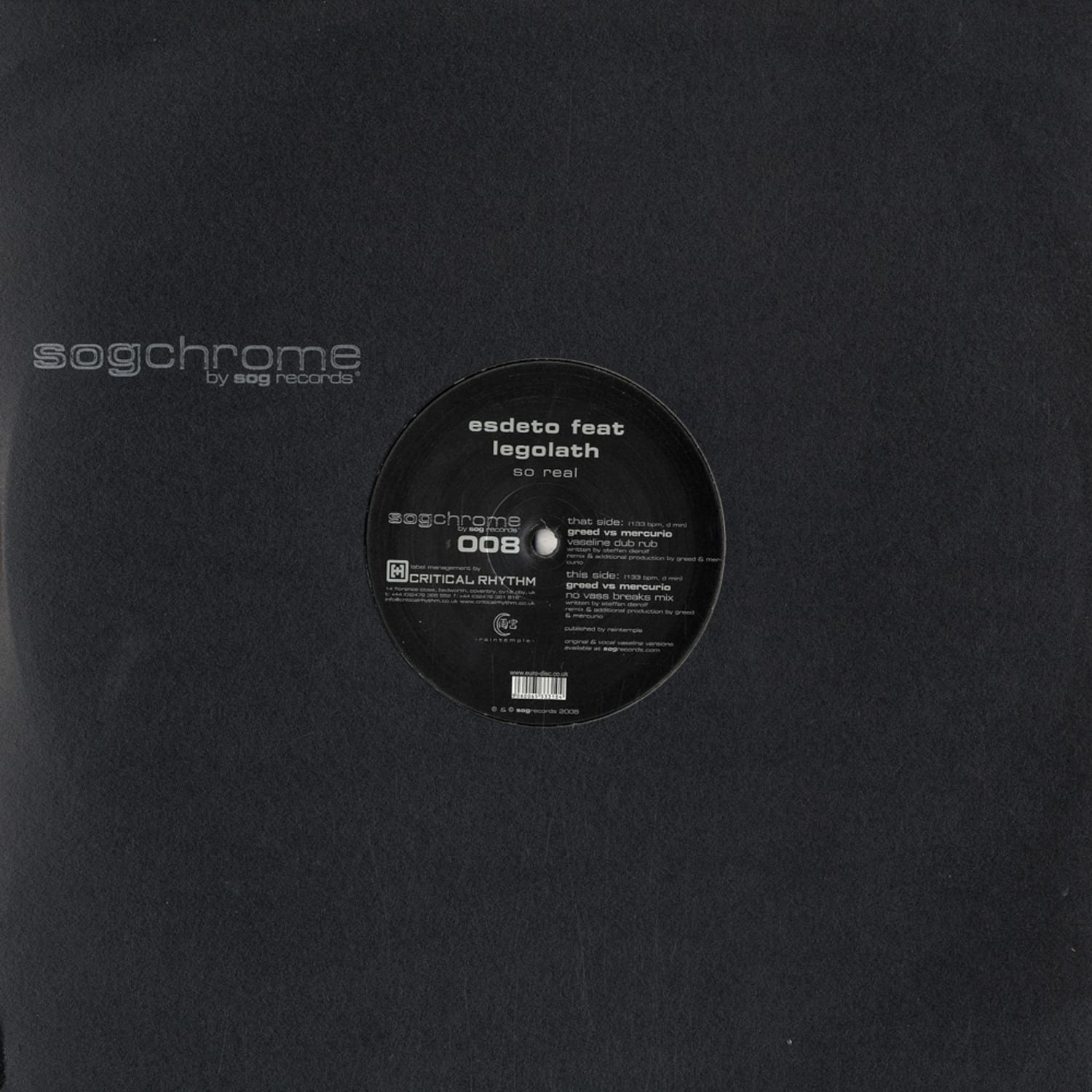 Esdeto ft. Legolath - SO REAL