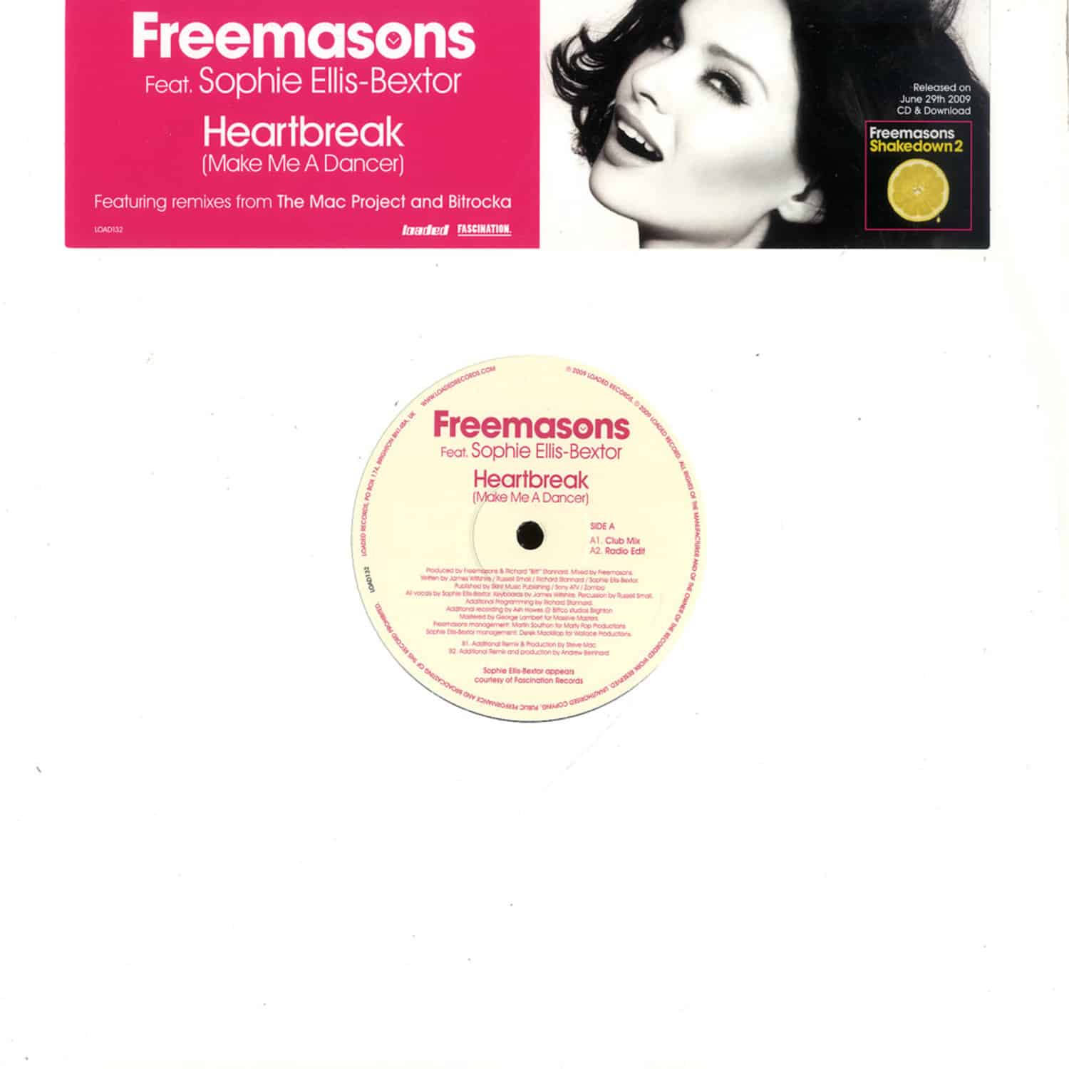 Freemasons feat. Sophie Ellis Bextor - HEARTBREAK