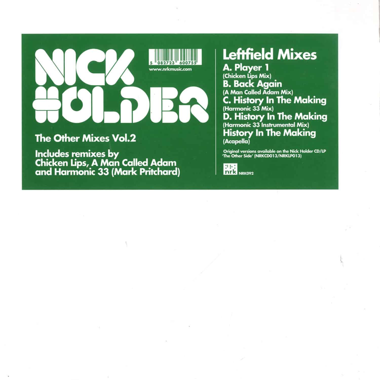 Nick Holder - THE OTHER MIXES VOL.2 