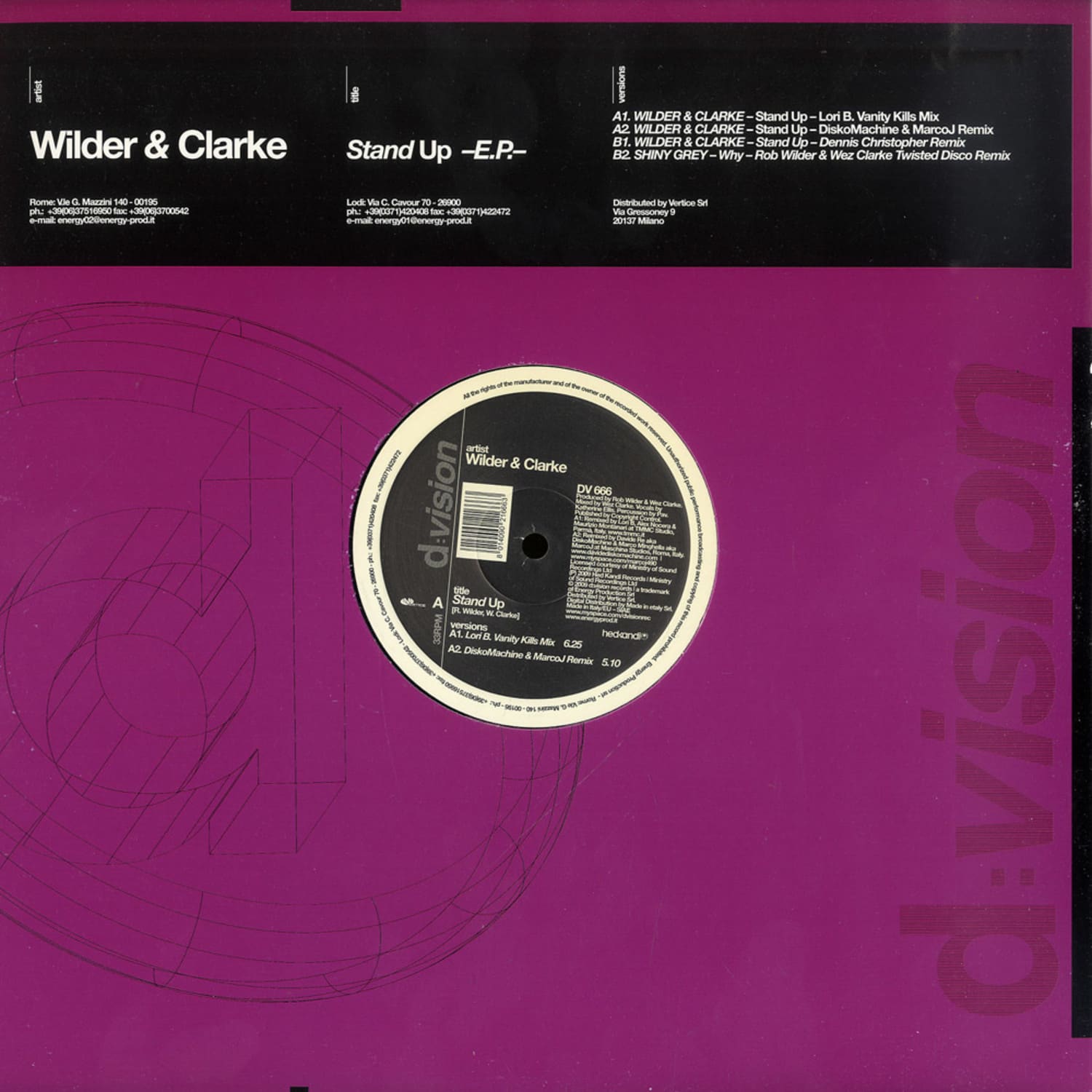 Wilder & Clarke - STAND UP