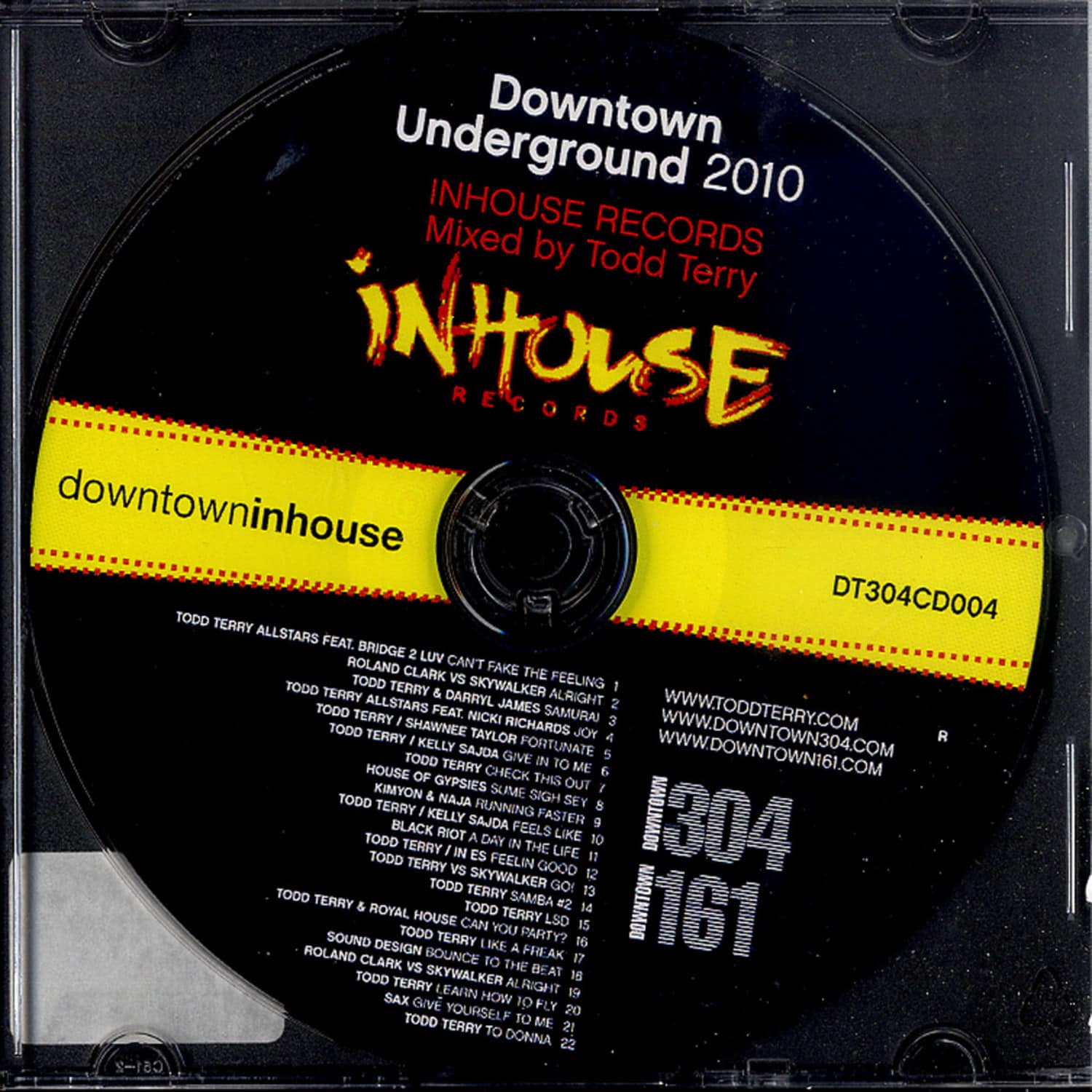 Downtown Undeground 2010 - INHOUSE MIXED BY TODD TERRY 