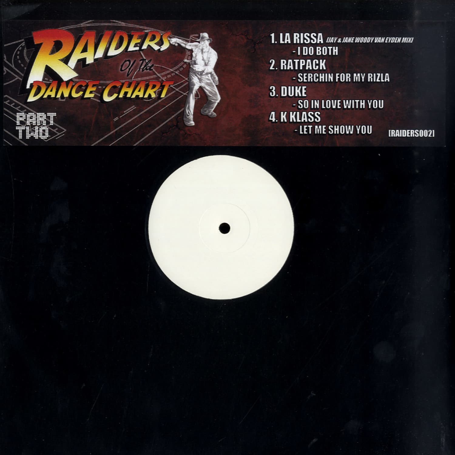 Various Artists Raiders Of The Dance Chart Pt 2