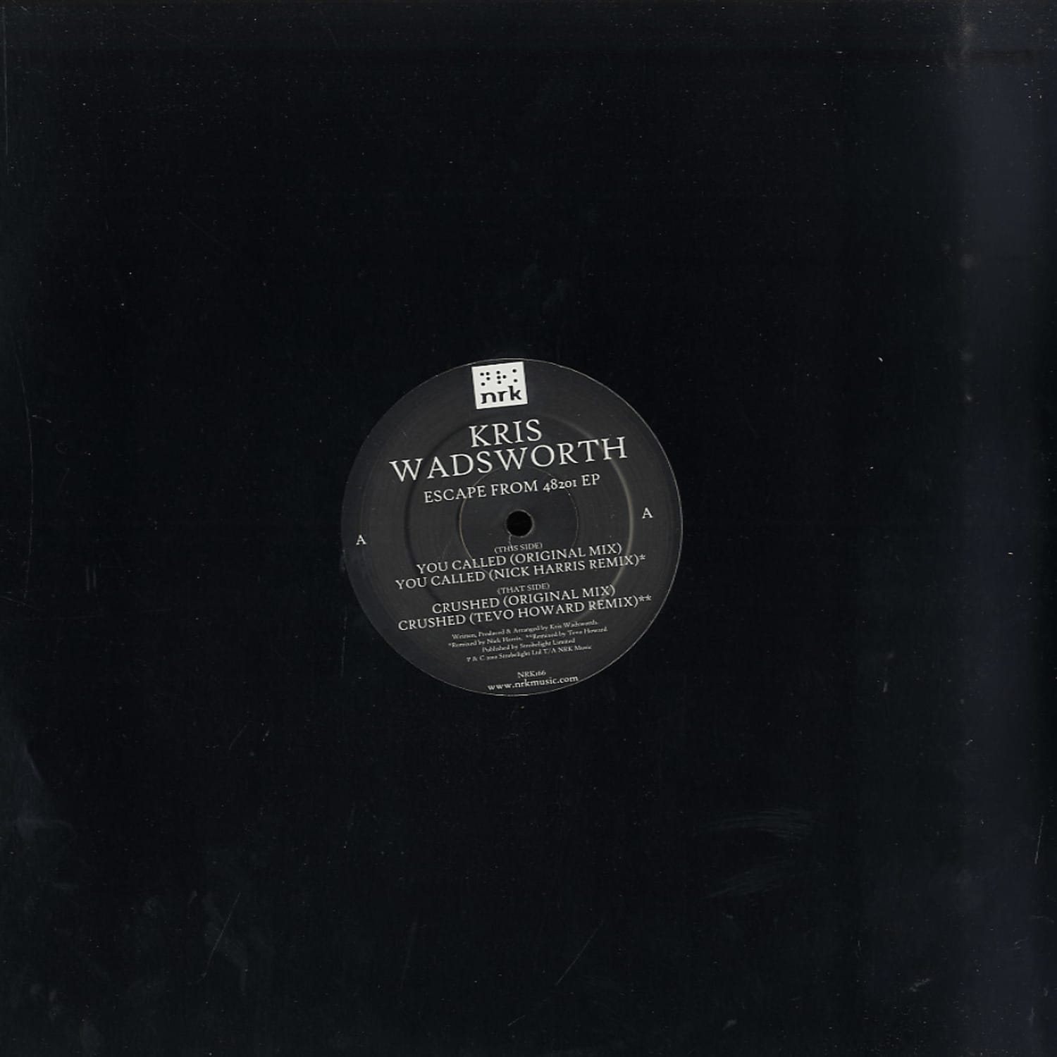 Kris Wadsworth - ESCAPE FROM 48201 EP