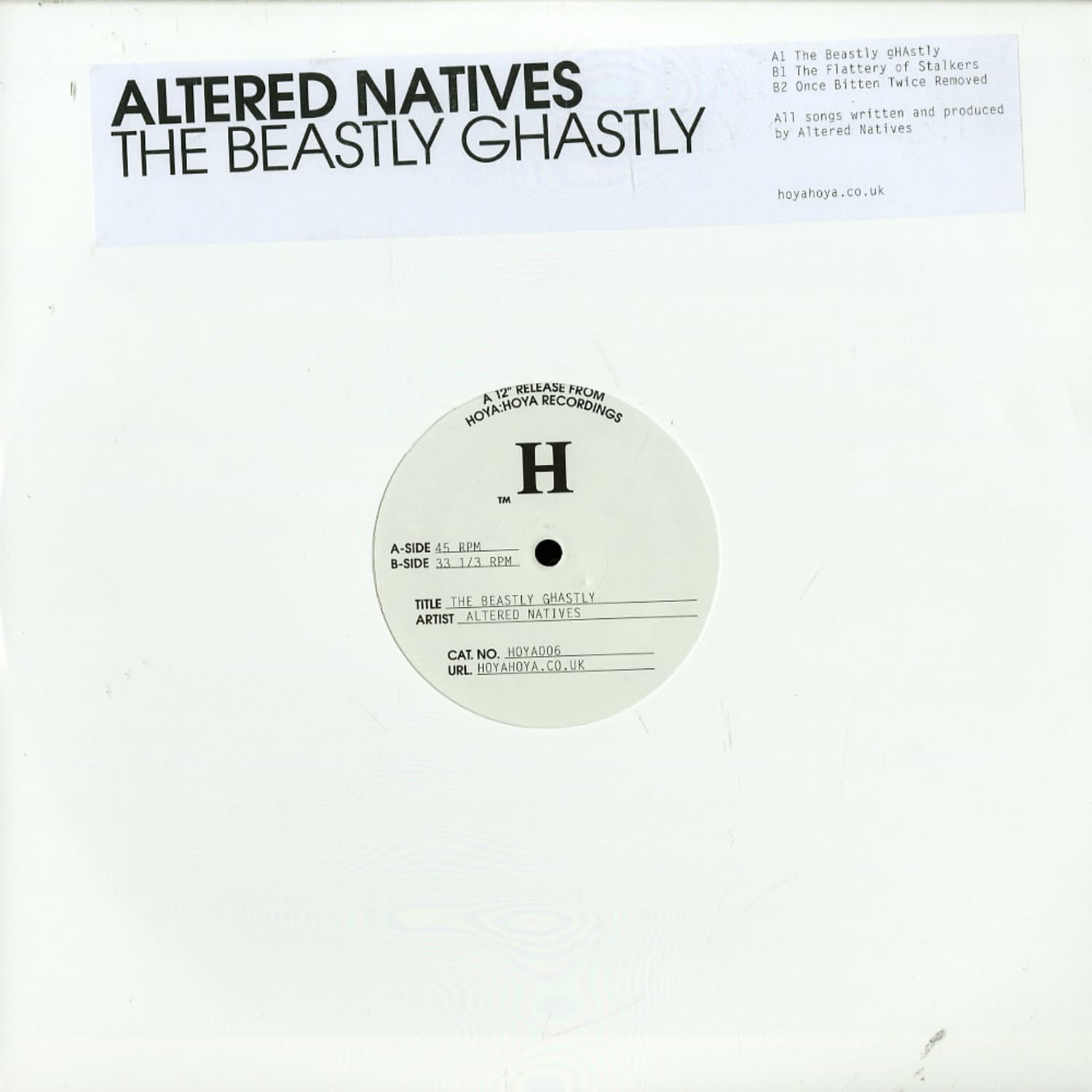 Altered Natives - THE BEASTLY GHASTLY