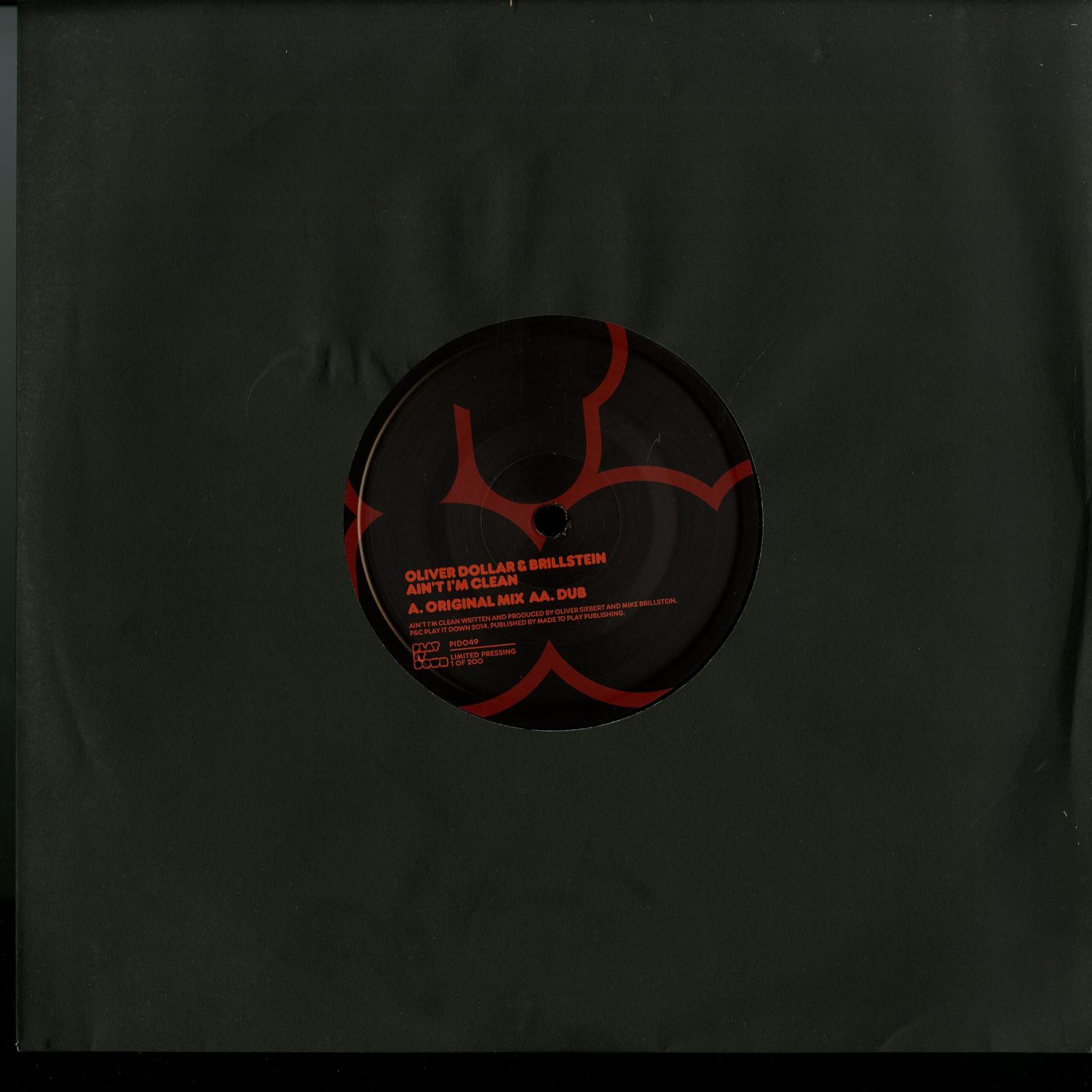 Oliver Dollar & Brillstein - AINT I M CLEAN