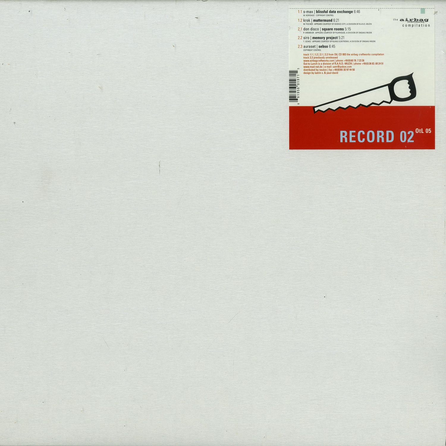 Various Artists - AIRBAG RECORD 02