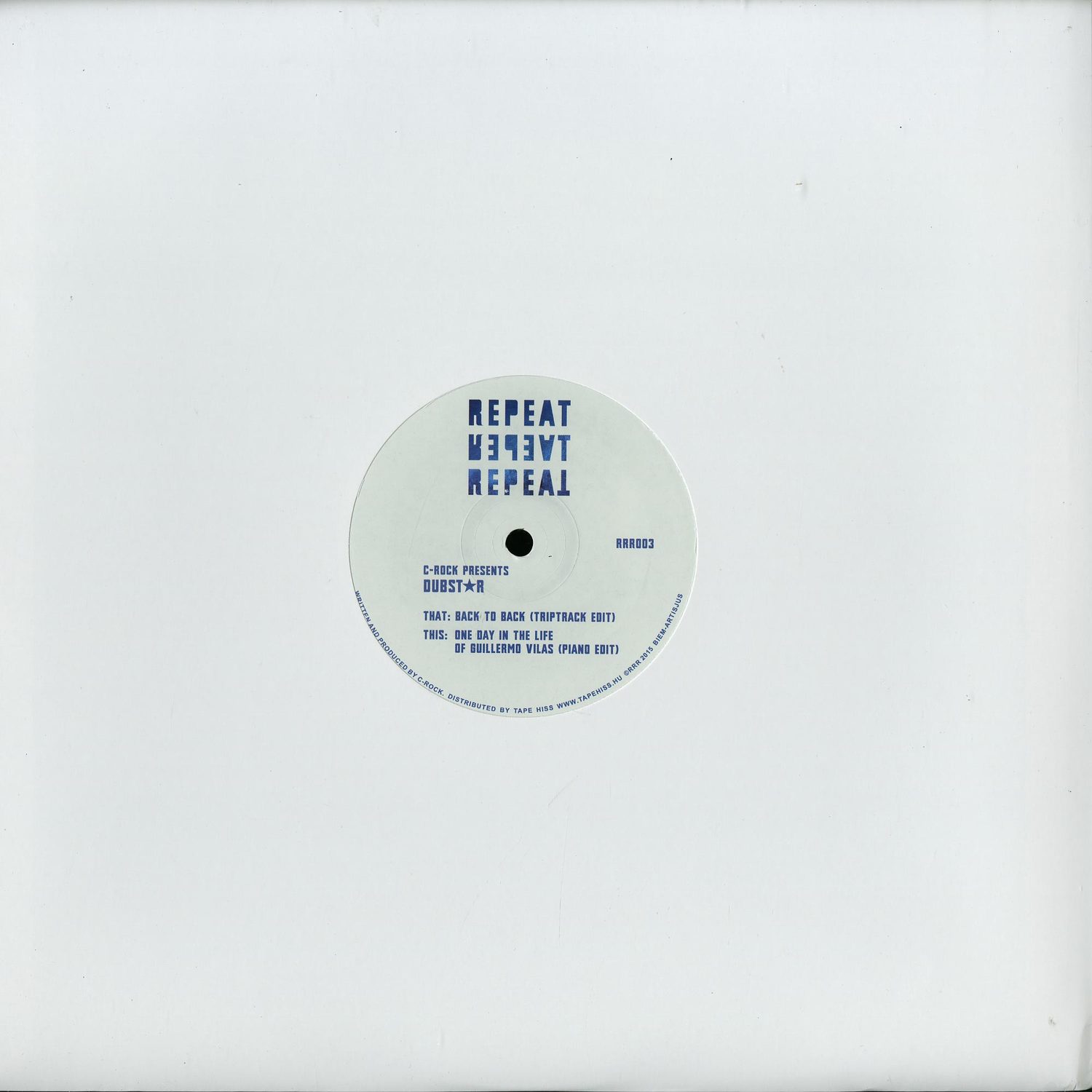 C-Rock Presents Dubstar - BACK TO BACK