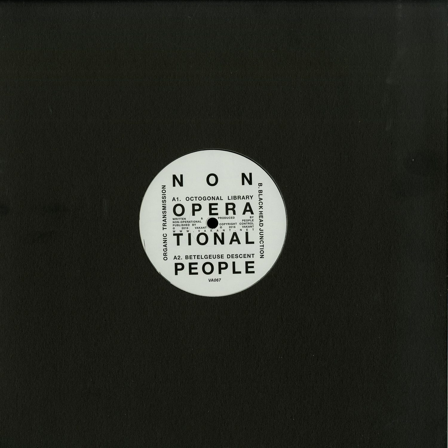 Non-operational People - ORGANIC TRANSMISSIO