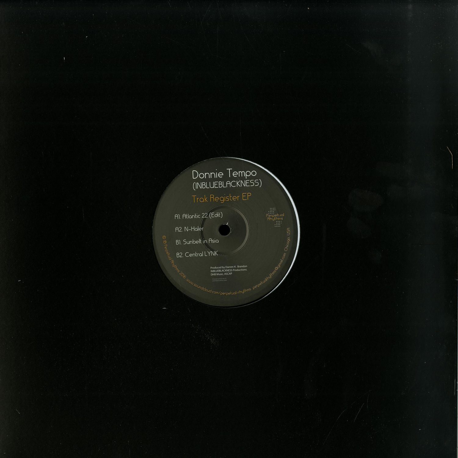 Donnie Tempo - TRAK REGISTER EP