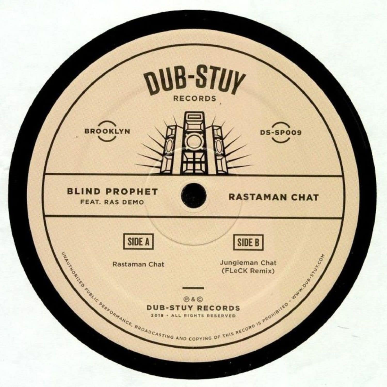 Blind Prophet Ft. Ras Demo aka Demolition Man - RASTAMAN CHAT