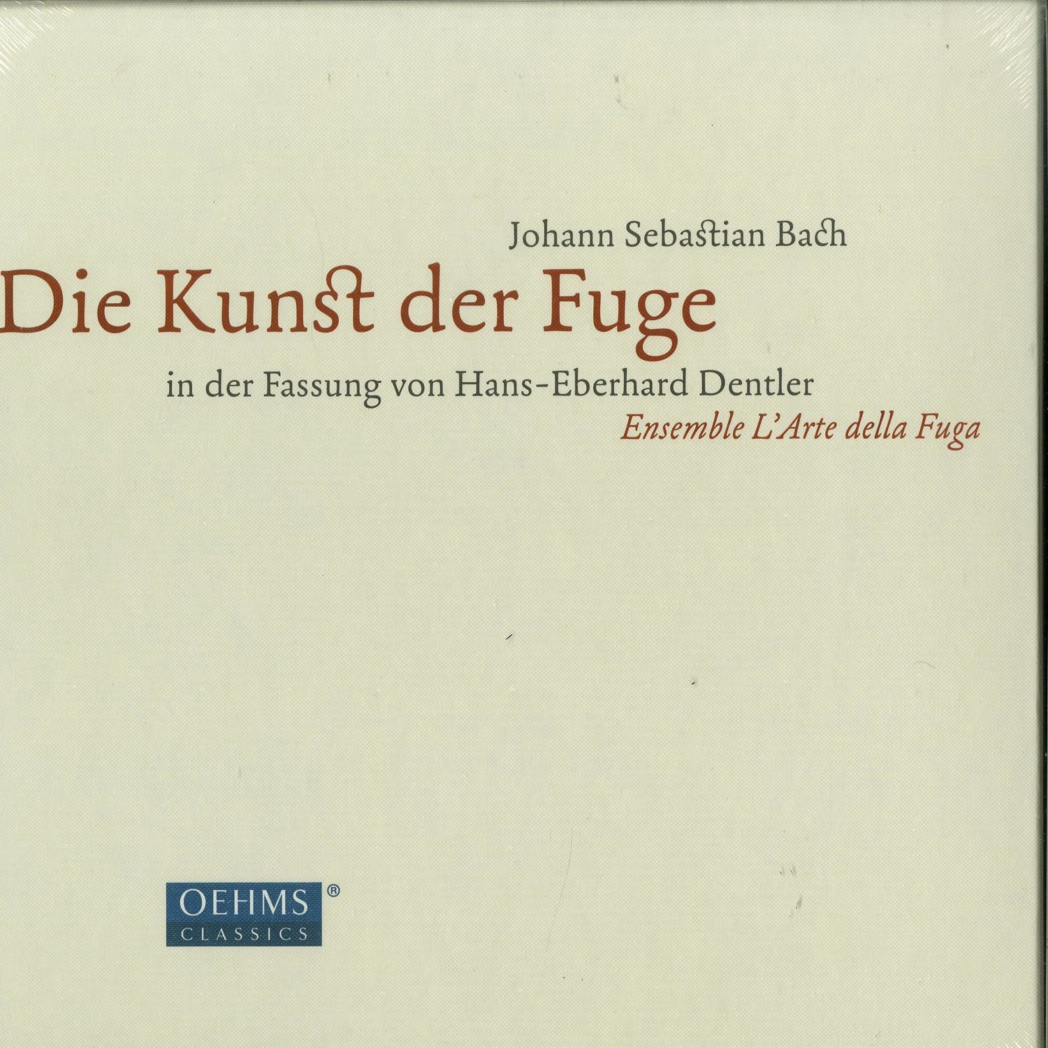 Johann Sebastian Bach - DIE KUNST DER FUGE 