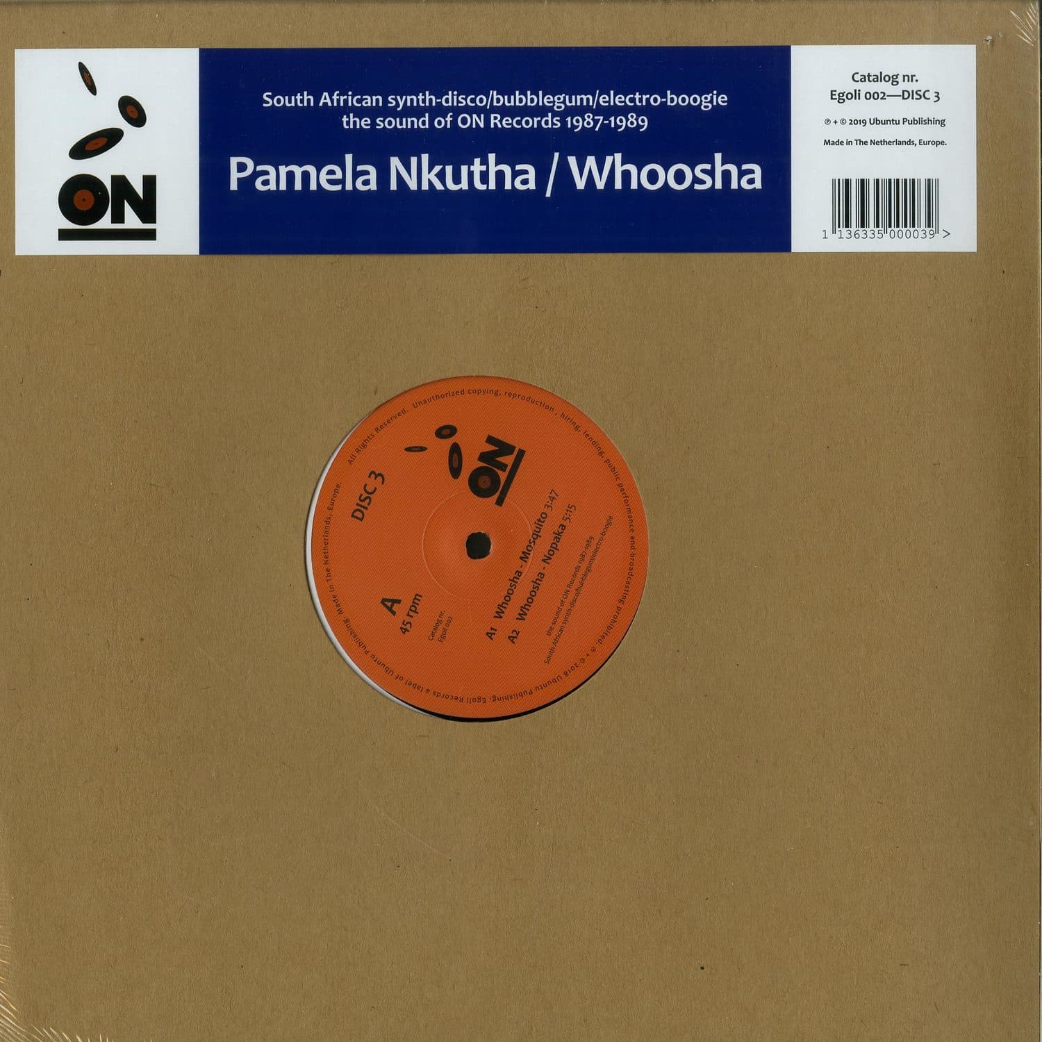 Egoli Records - PAMELA NKUTHA / WHOOSHA
