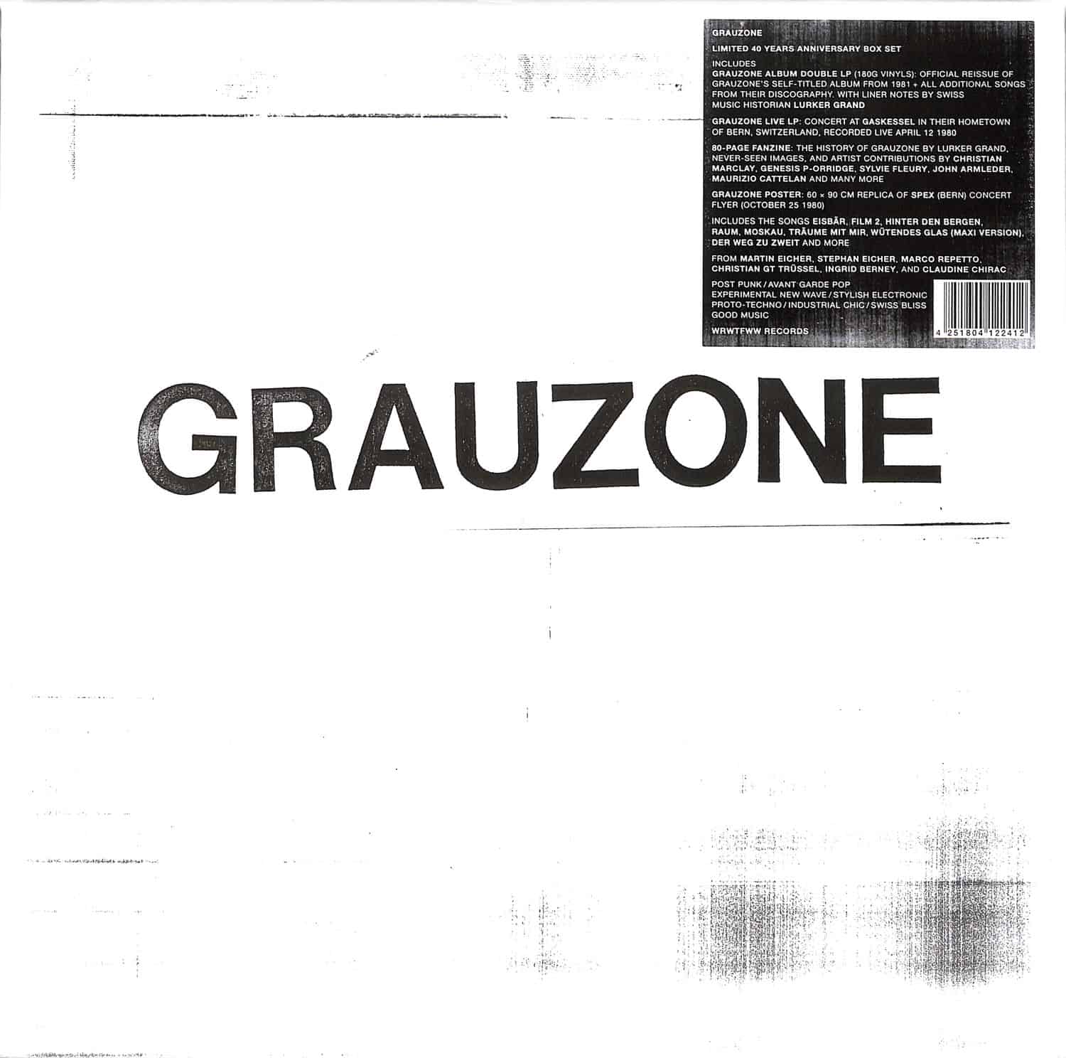 Grauzone - LIMITED 40 YEARS ANNIVERSARY BOX SET 