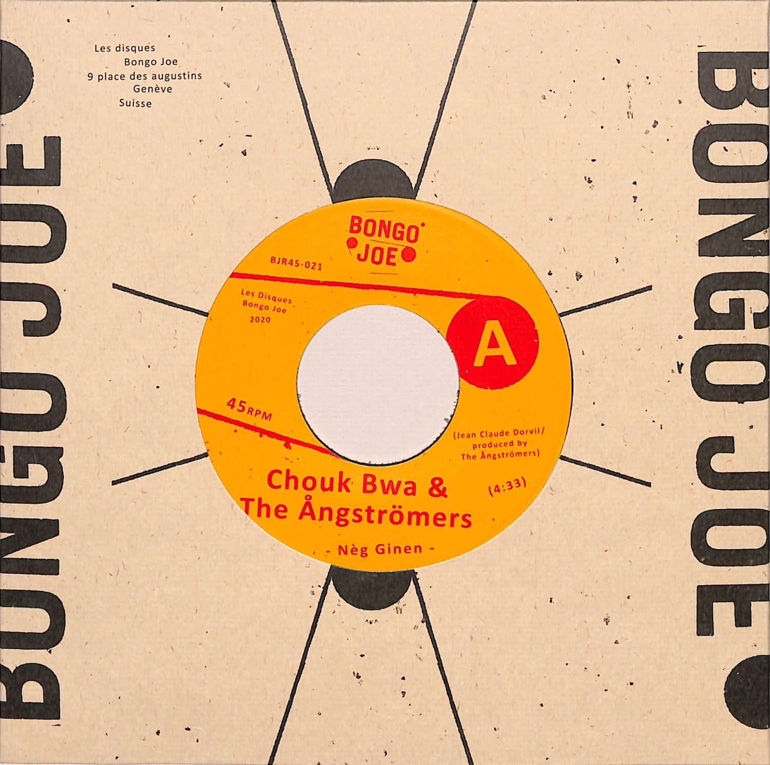 Chouk Bwa & The Angstromers - NEG GINEN / OGOU BWE 