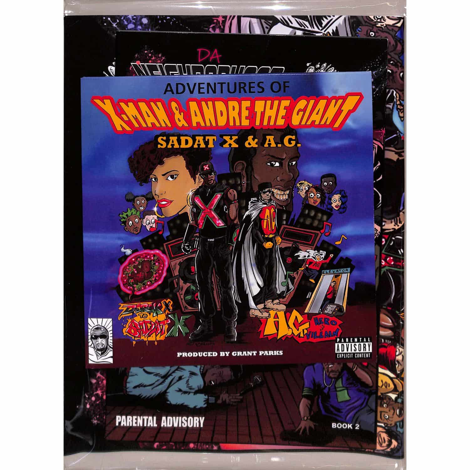 Sadat X & A.G. - ADVENTURES OF X-MAN & ANDRE THE GIANT 