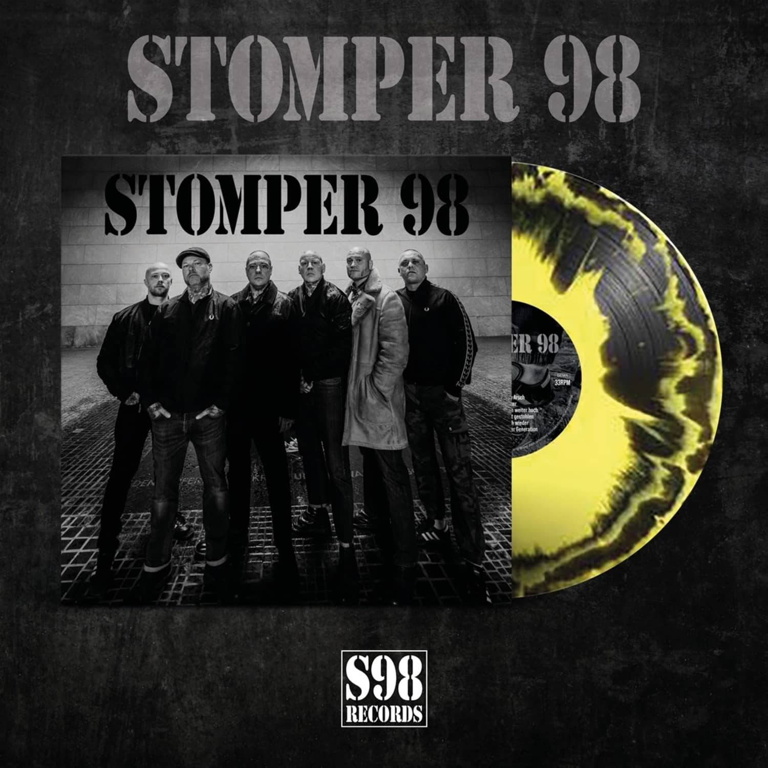 Stomper 98 - STOMPER 98 - VINYL YELLOW BLACK WHITE 180G 