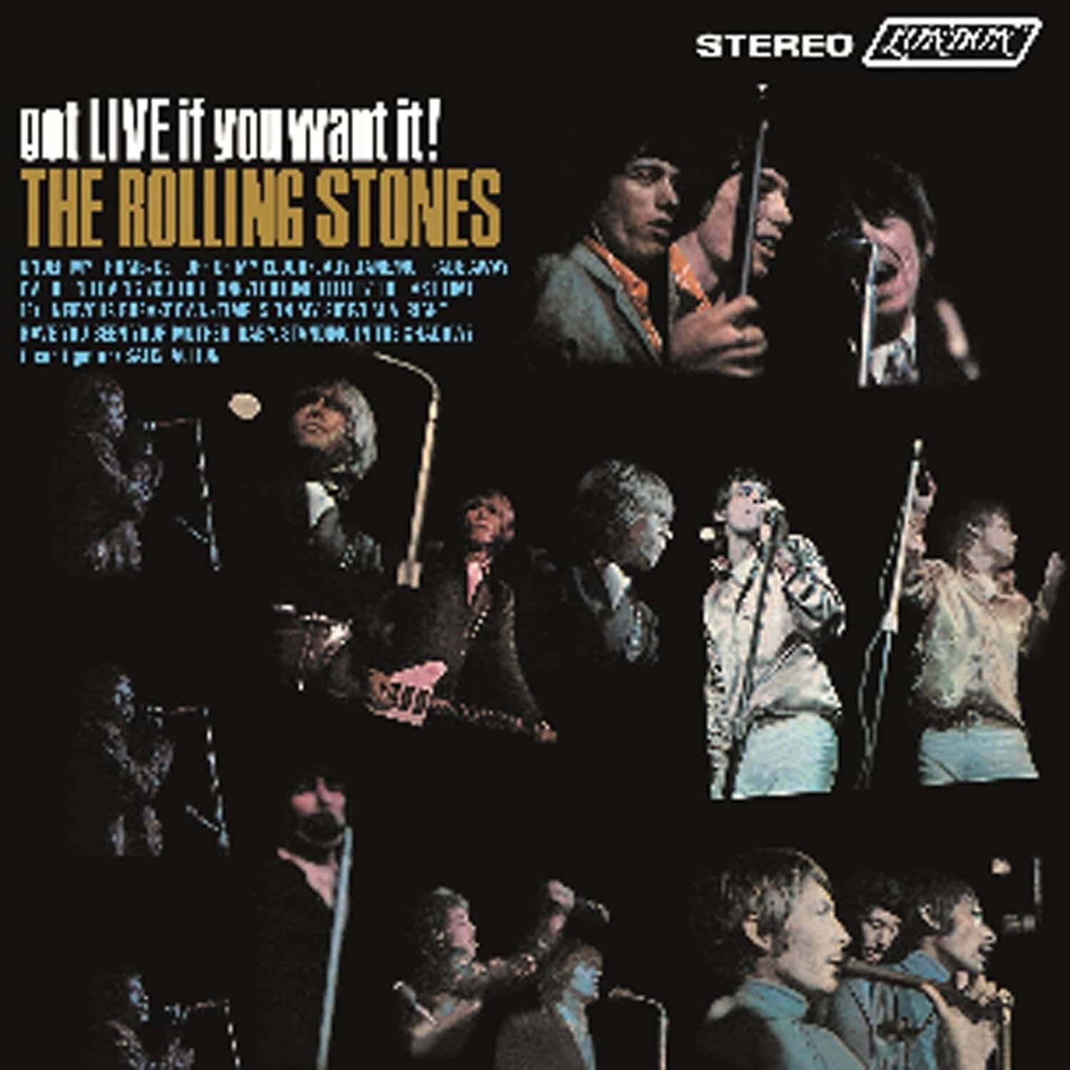 The Rolling Stones - GOT LIVE IF YOU WANT IT!