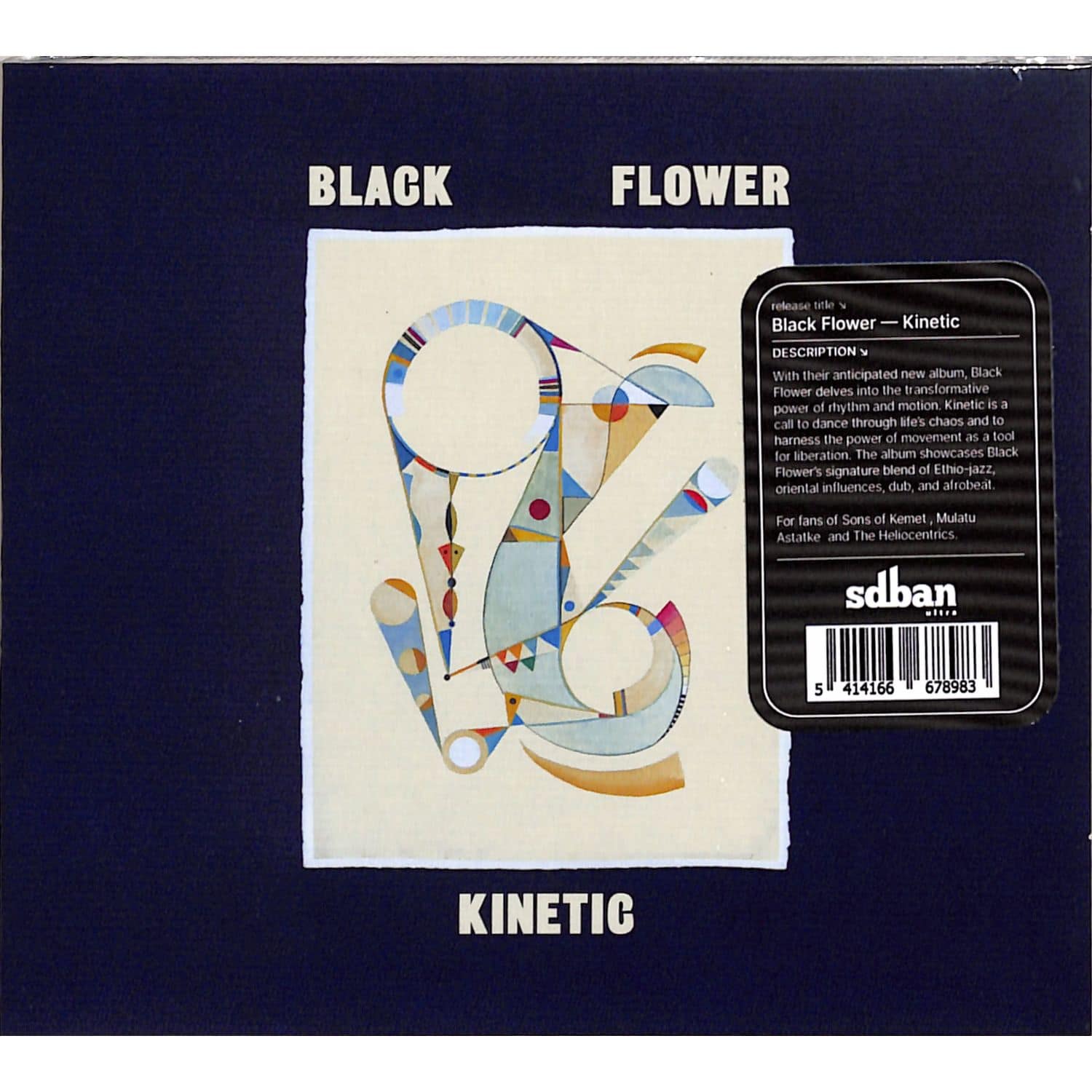 Black Flower - KINETIC 