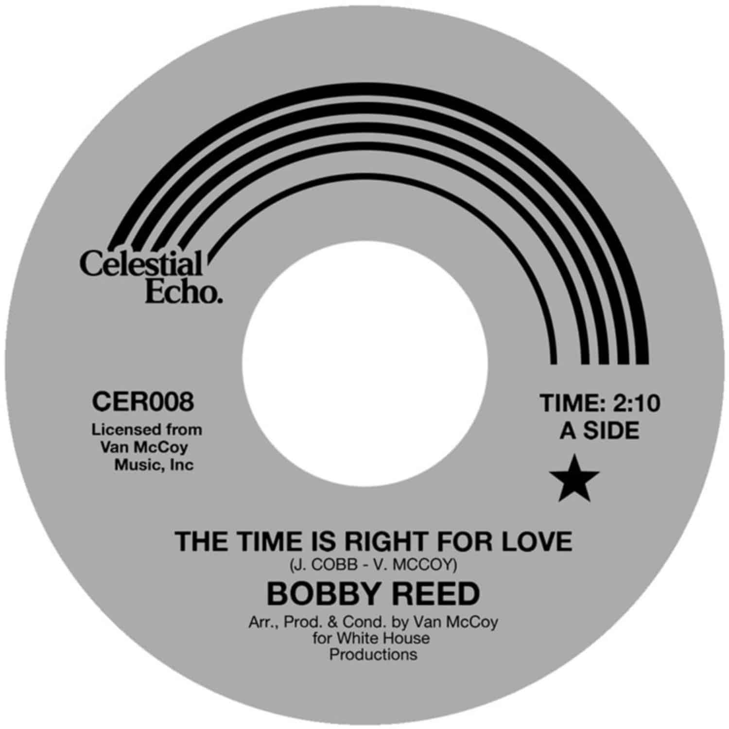 Bobby Reed - THE TIME IS RIGHT FOR LOVE / IF I DONT LOVE YOU 