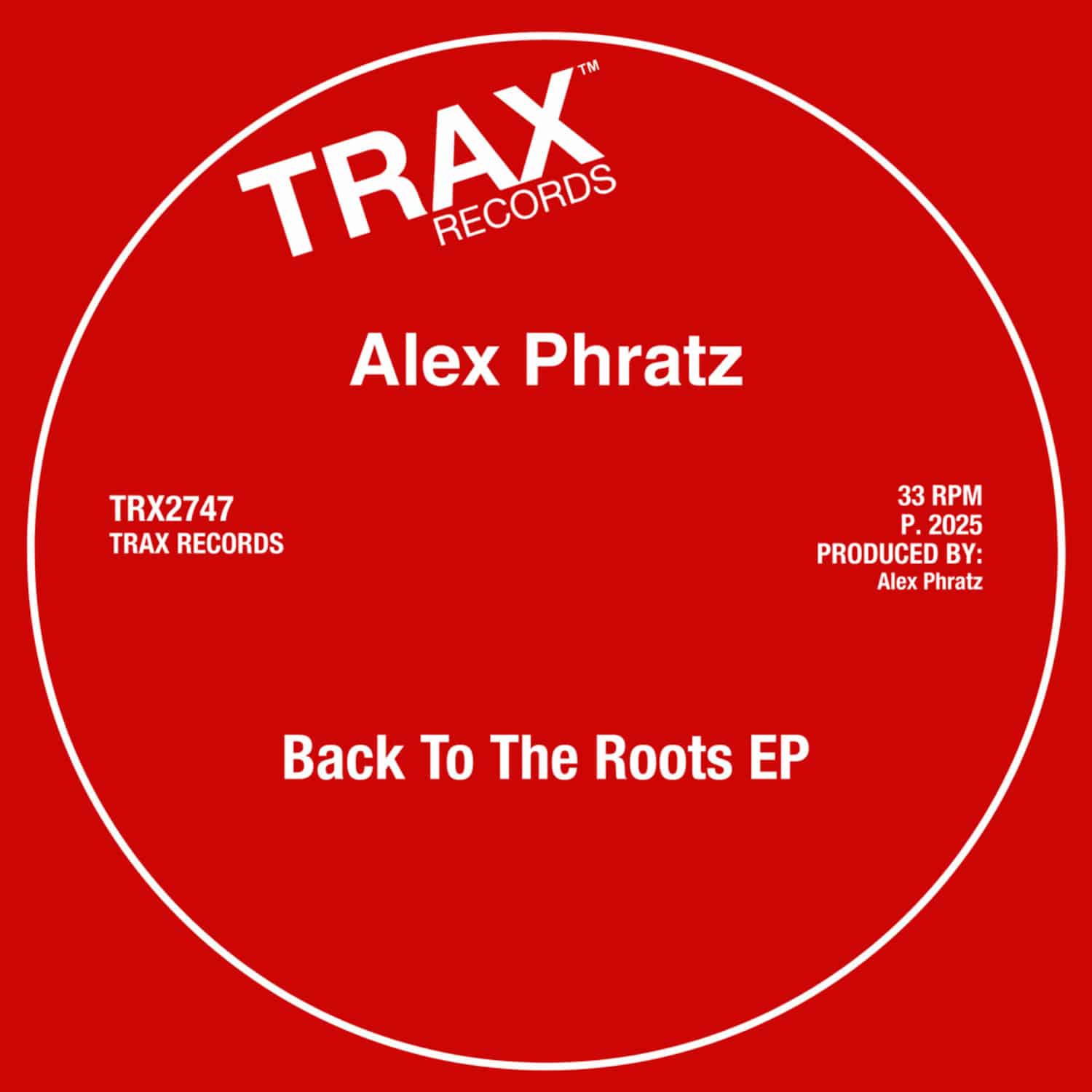 Alex Phratz - BACK TO THE ROOTS EP