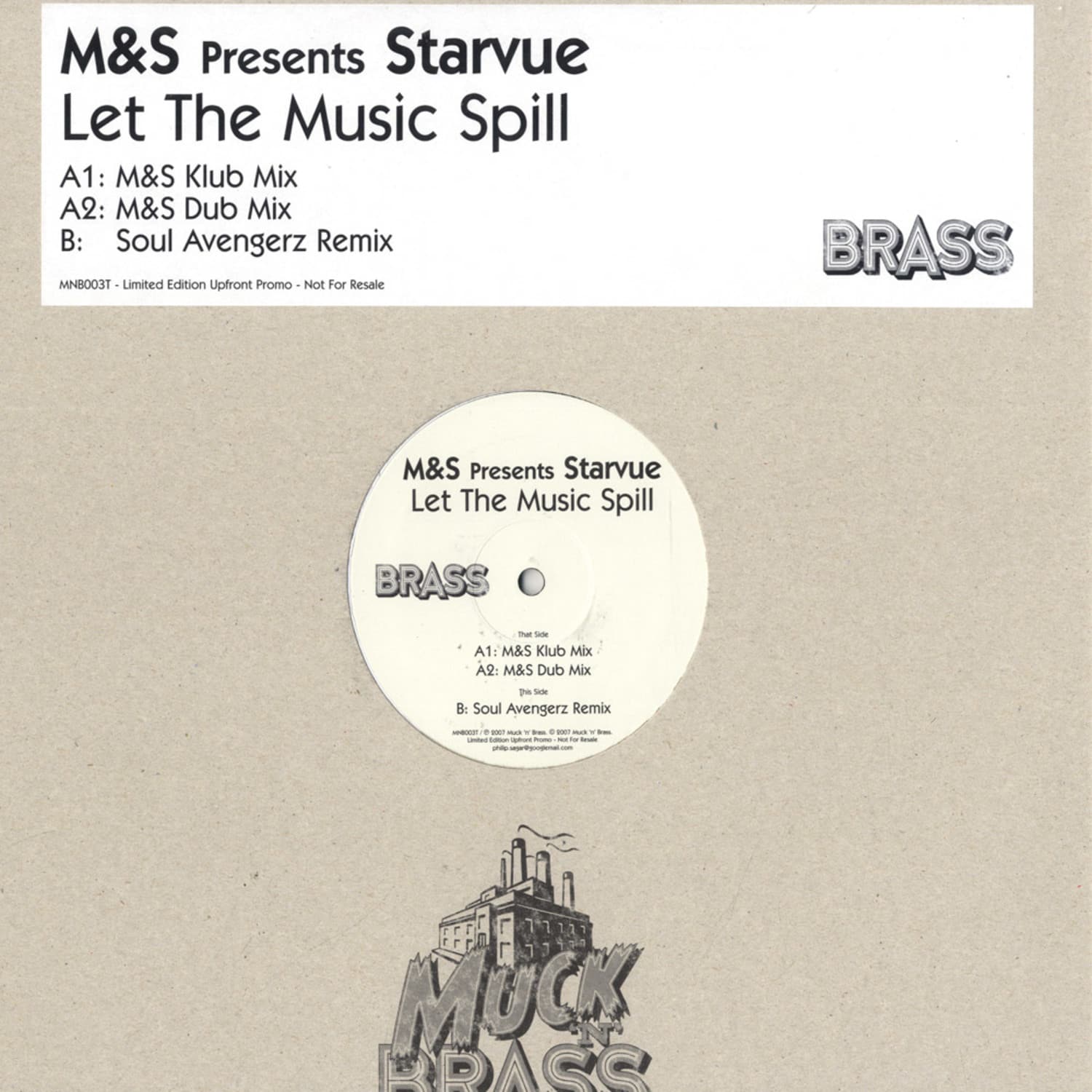 M & S Pres.starvue - LET THE MUSIC SPILL
