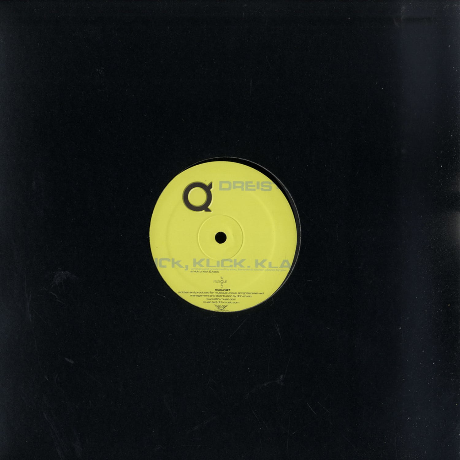 Dreist - KICK /  KLICK & KLACK
