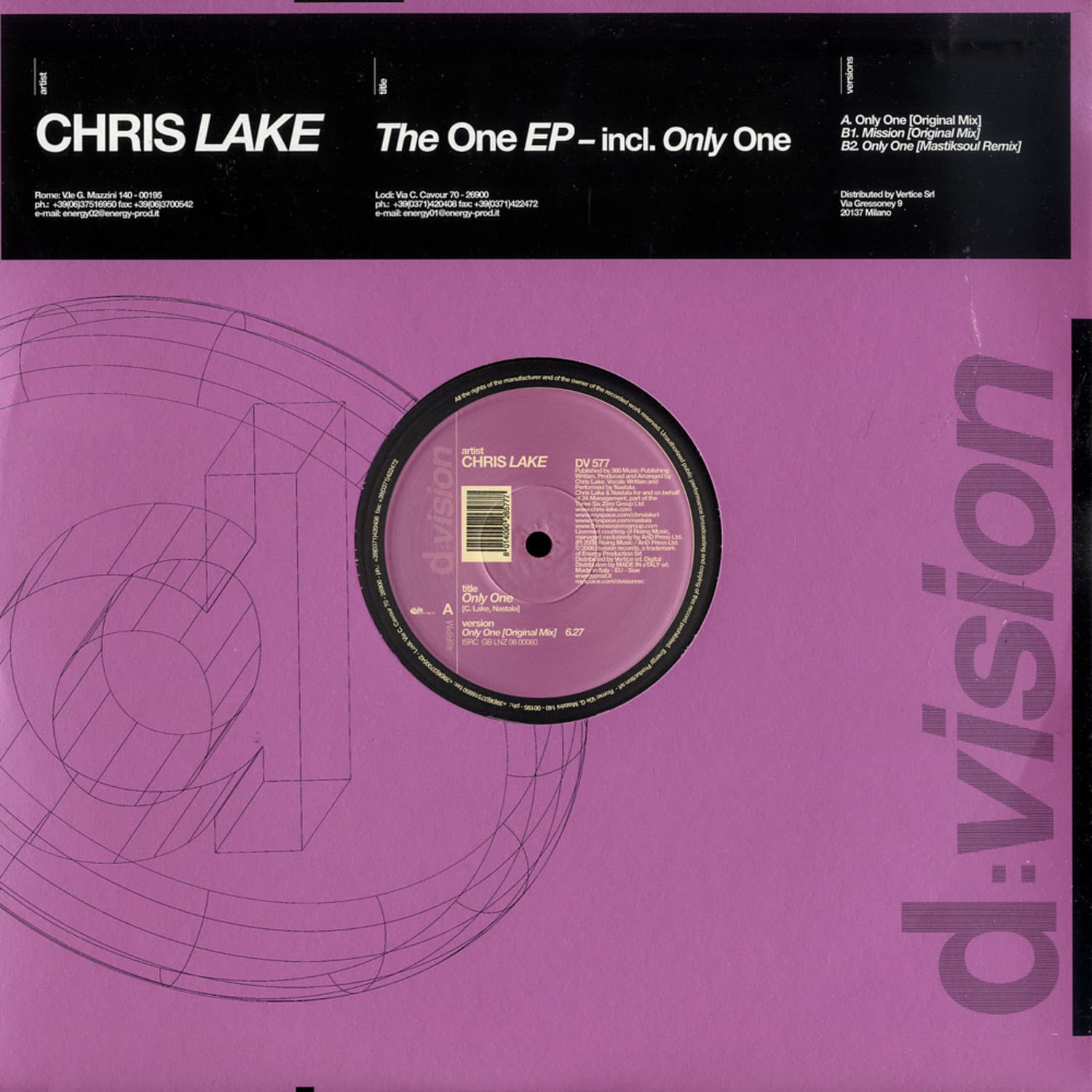 Chris Lake - THE ONE EP