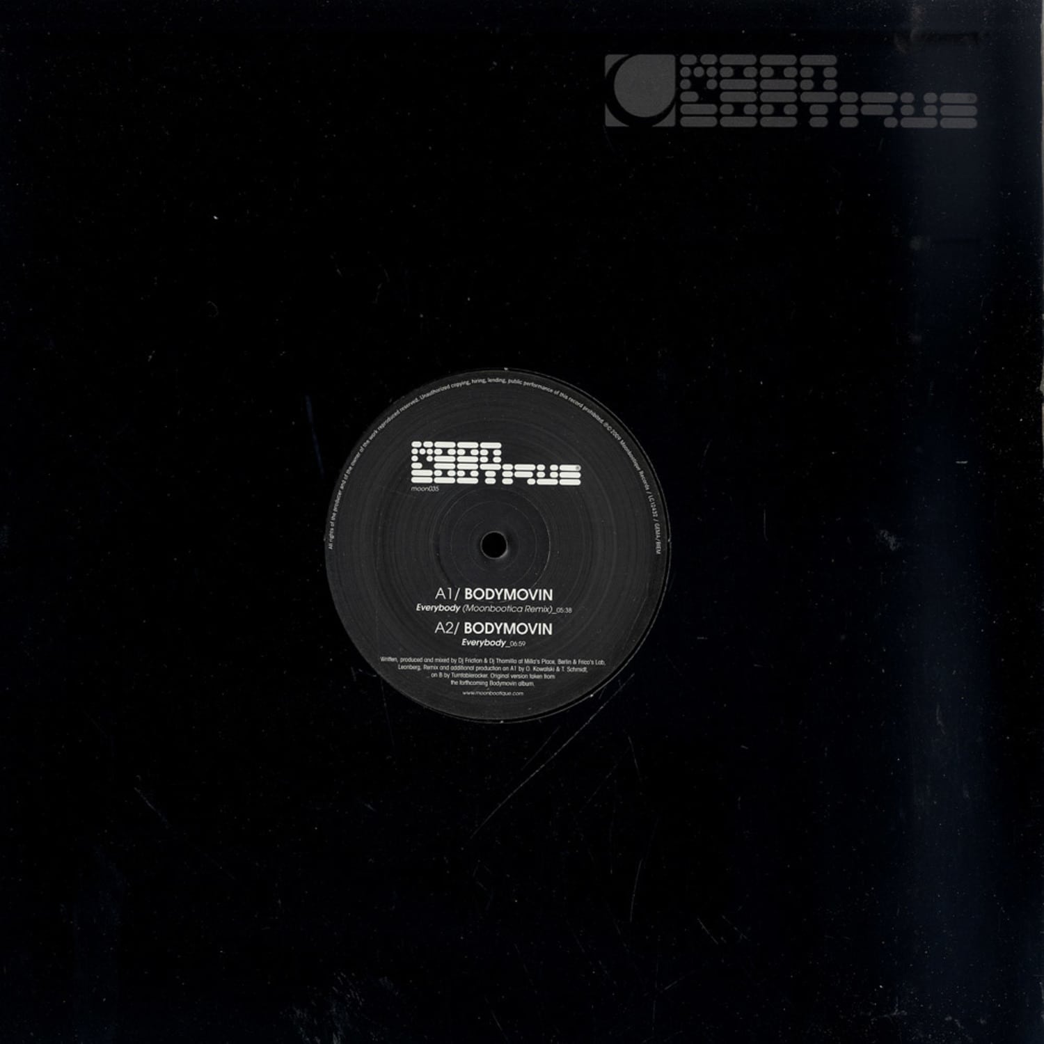 Bodymovin aka Thomilla & DJ Friction - Everybody