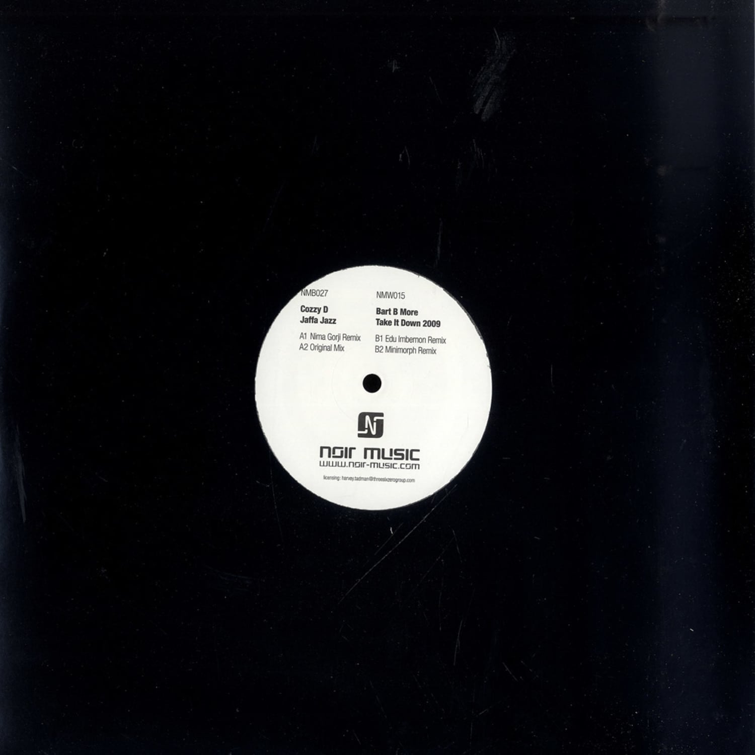 Cozzy D / Bart B More - JAFFA JAZZ 