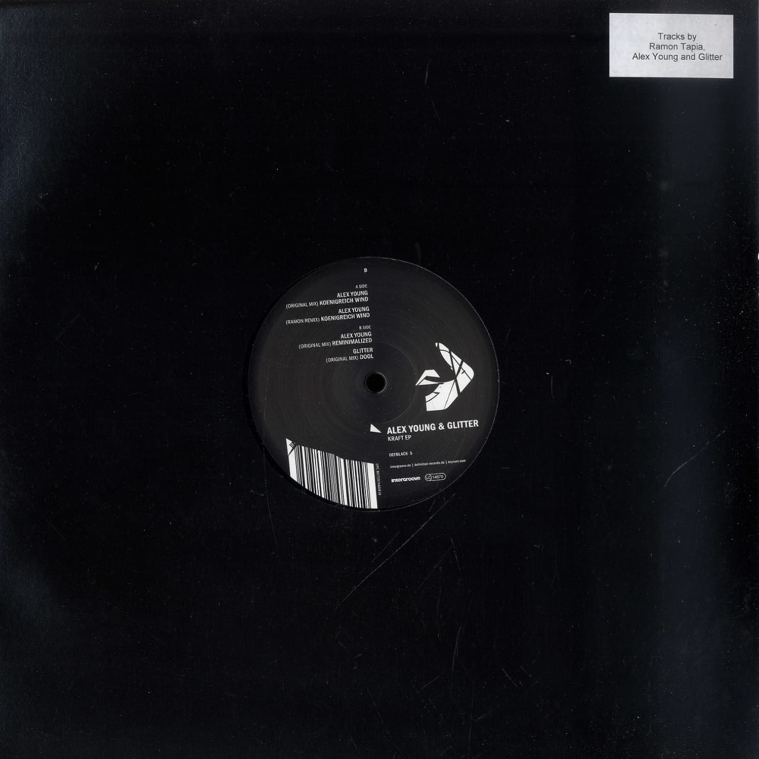 Alex Young & Glitter - KRAFT EP / INCL RAMON TAPIA RMX