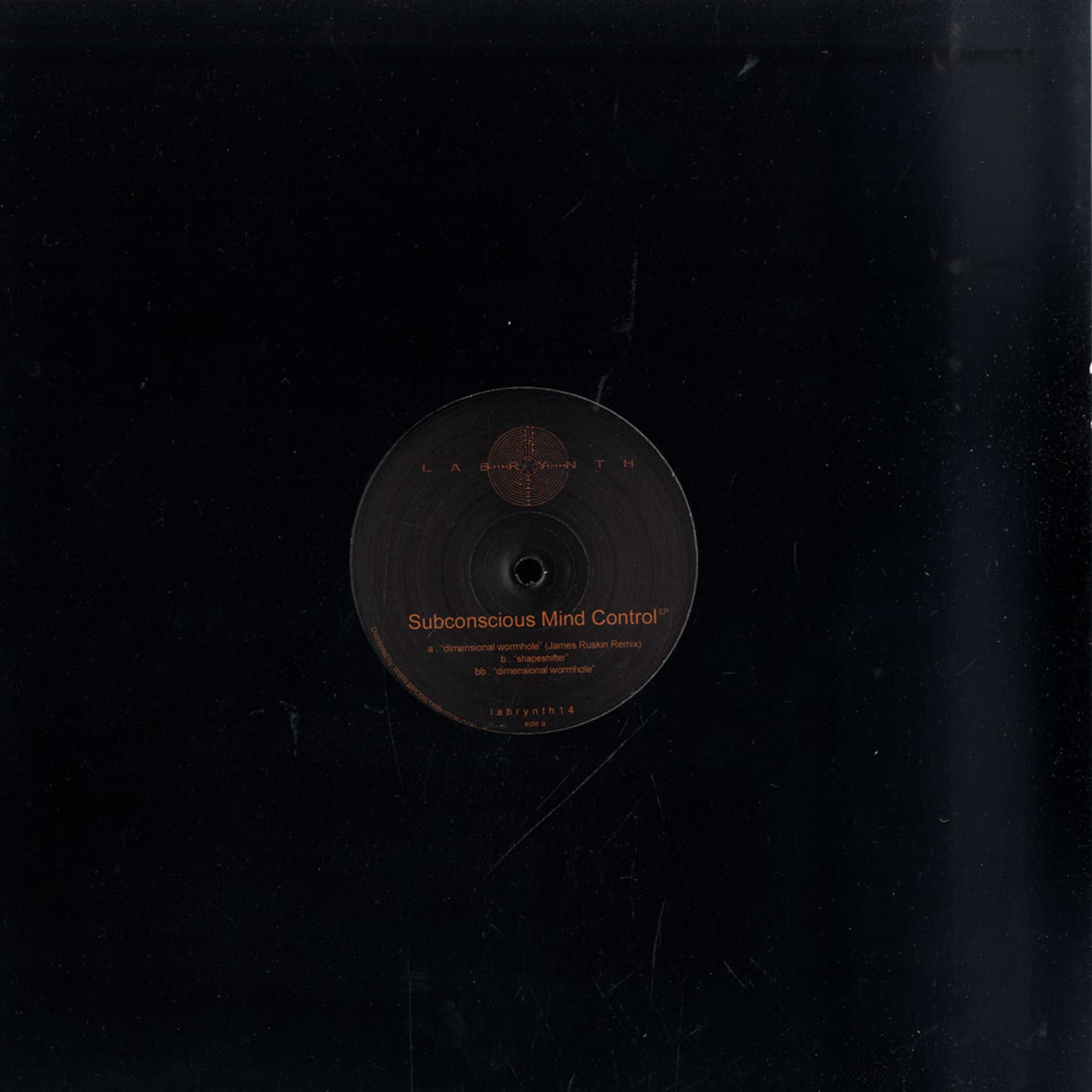 James Ruskin / Michaelangelo - SUBCONSCIOUS MIND CONTROL EP