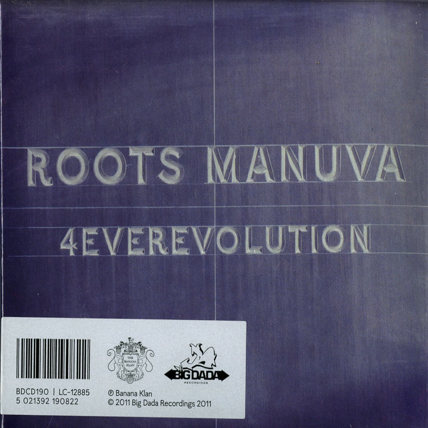 Roots Manuva - 4EVEREVOLUTION 