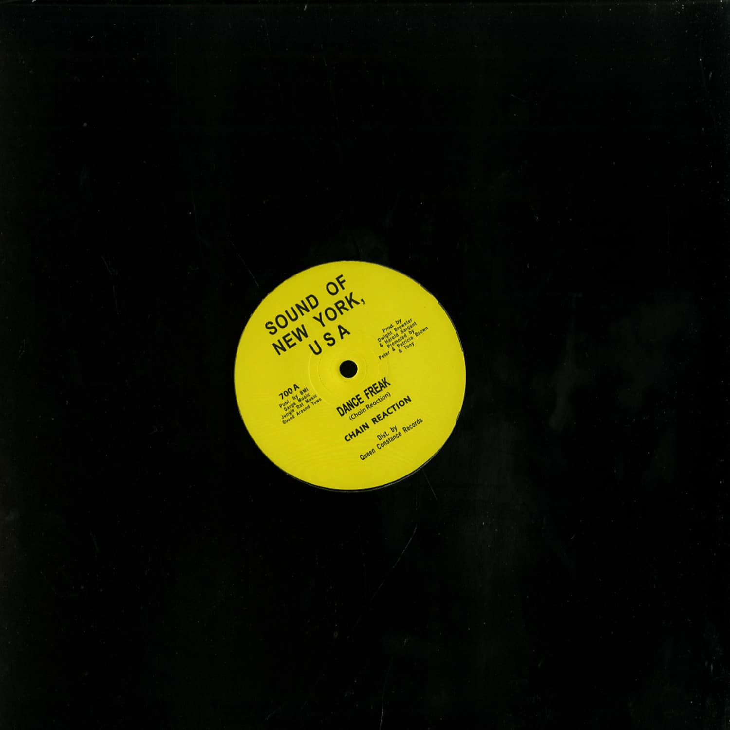 Chain Reaction / Little Scotty - DANCE FREAK / SHOUT AT THE DISCO