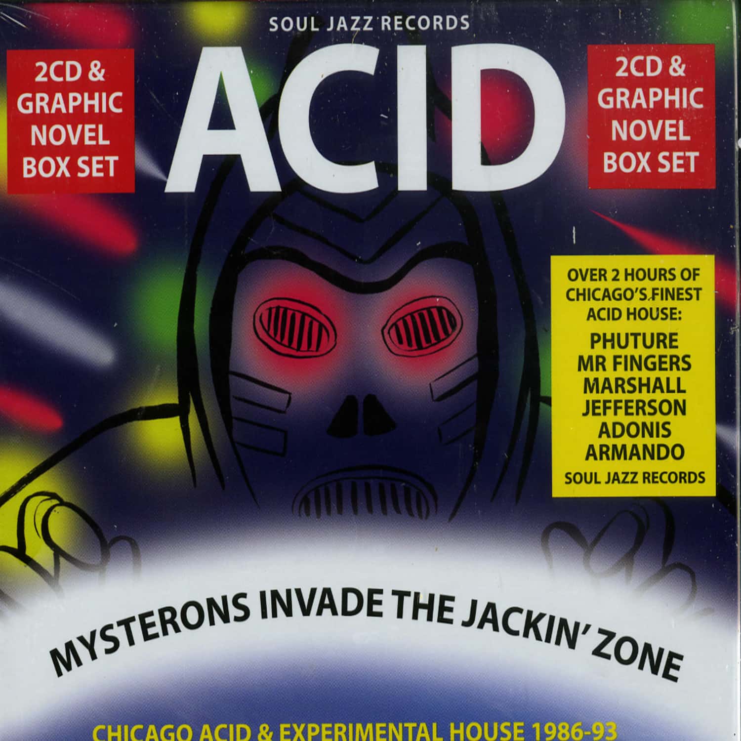 Various Artists - ACID : MYSTERONS INVADE THE JACKIN ZONE 