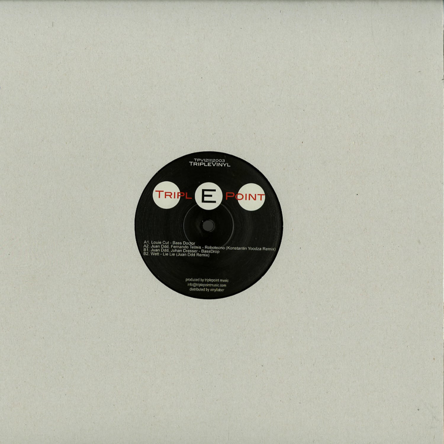 Louie Cut, Juan Ddd, Fernando Tessis, Konstantin Yoodza, Johan Dresser, Wett - TRIPLEVINYL