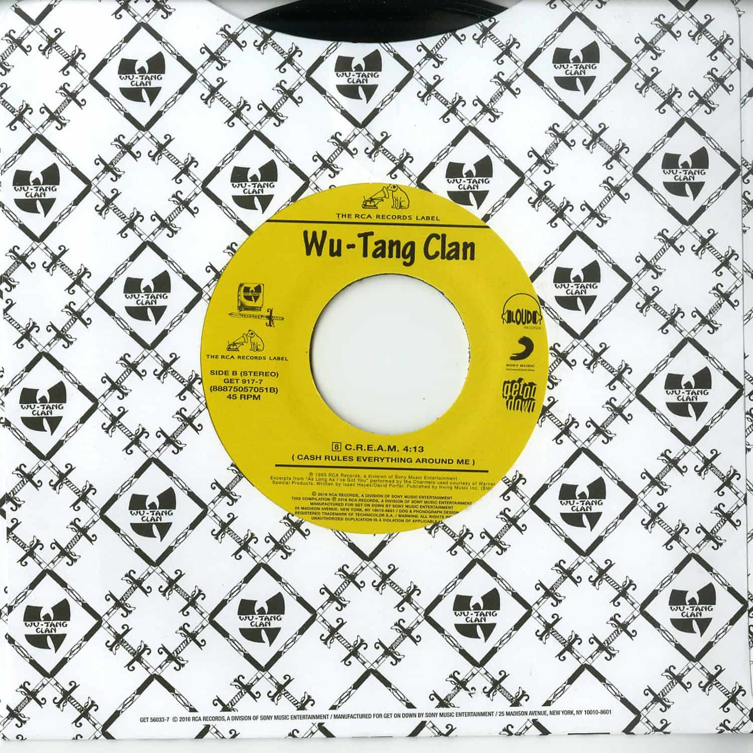 Wu-Tang Clan - WU-TANG CLAN AINT NOTHIN... / C.R.E.A.M. 