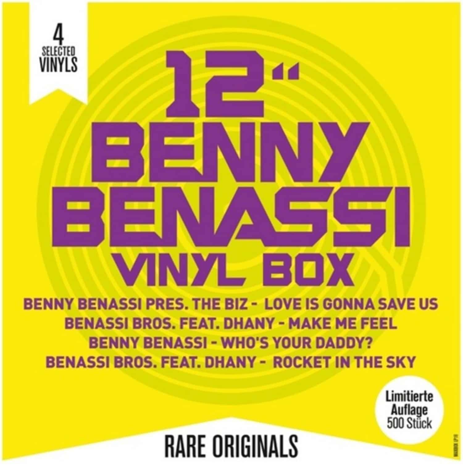 Benny Benassi - BENNY BENASSI VINYL BOX 