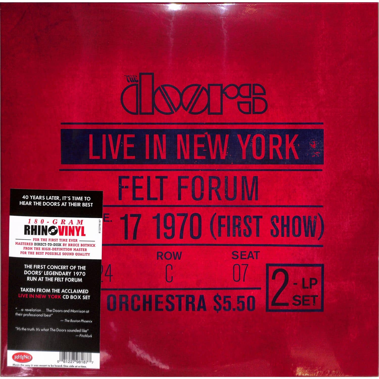 The Doors - LIVE IN NEW YORK 