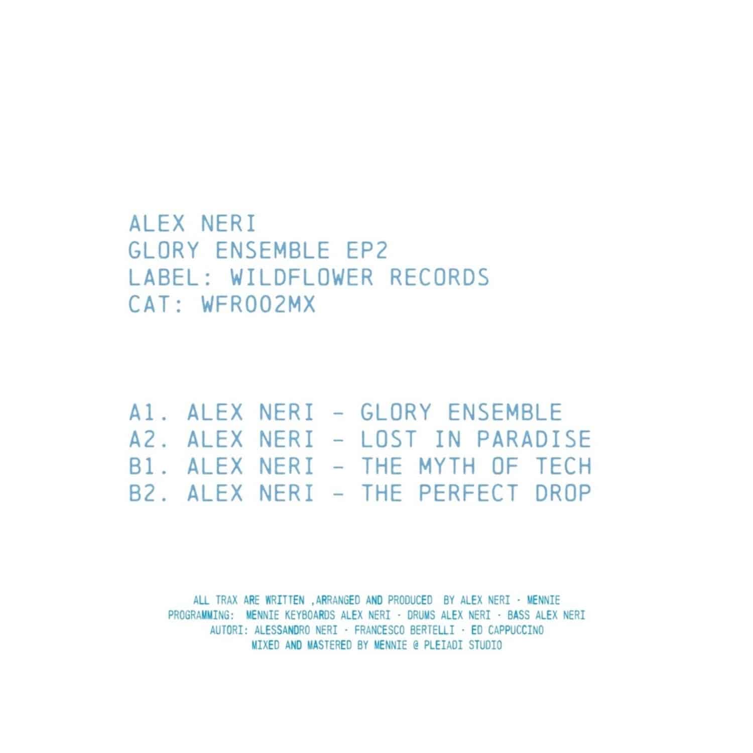 Alex Neri - GLORY ENSEMBLE EP 2