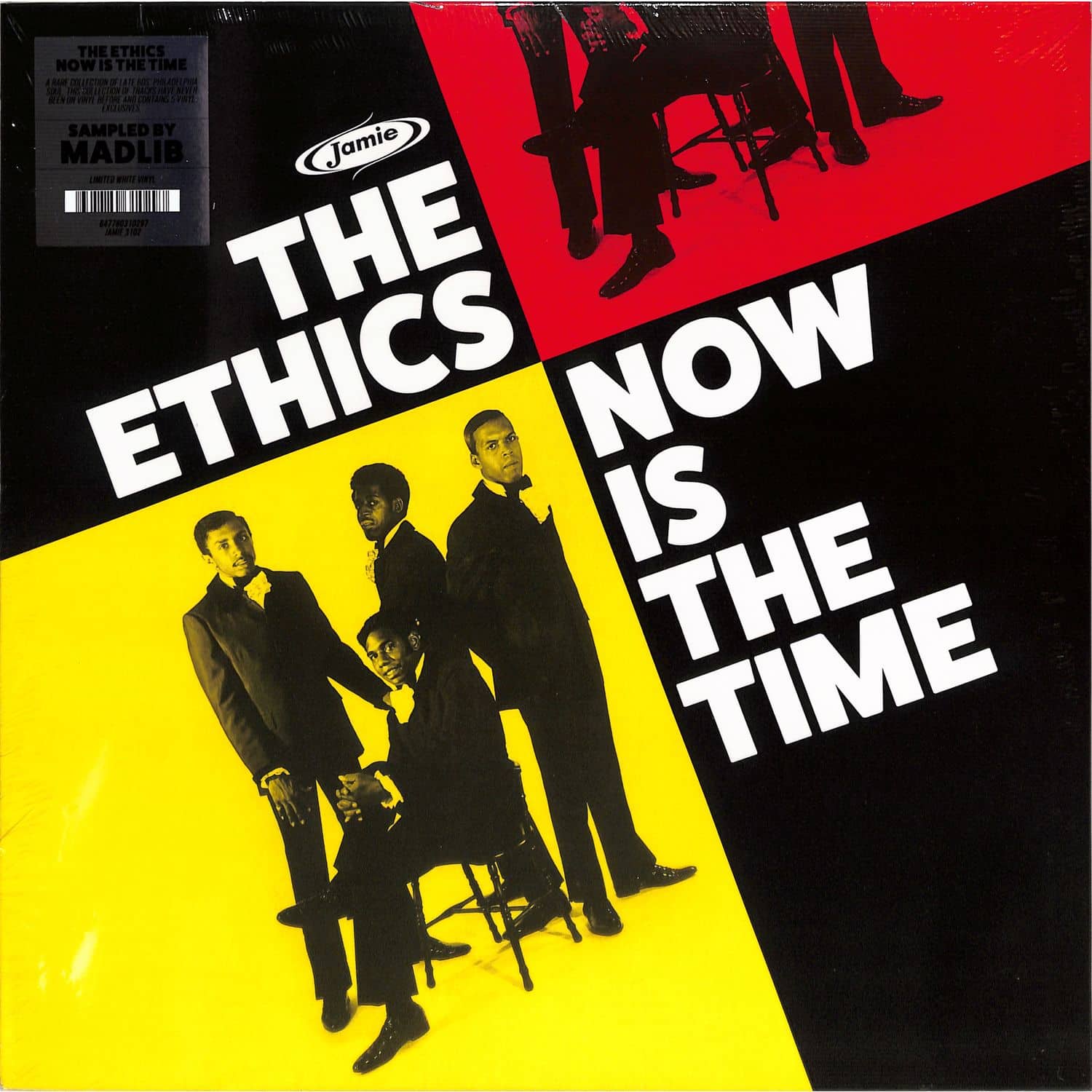 The Ethics - NOW IS THE TIME - WHITE VINYL 