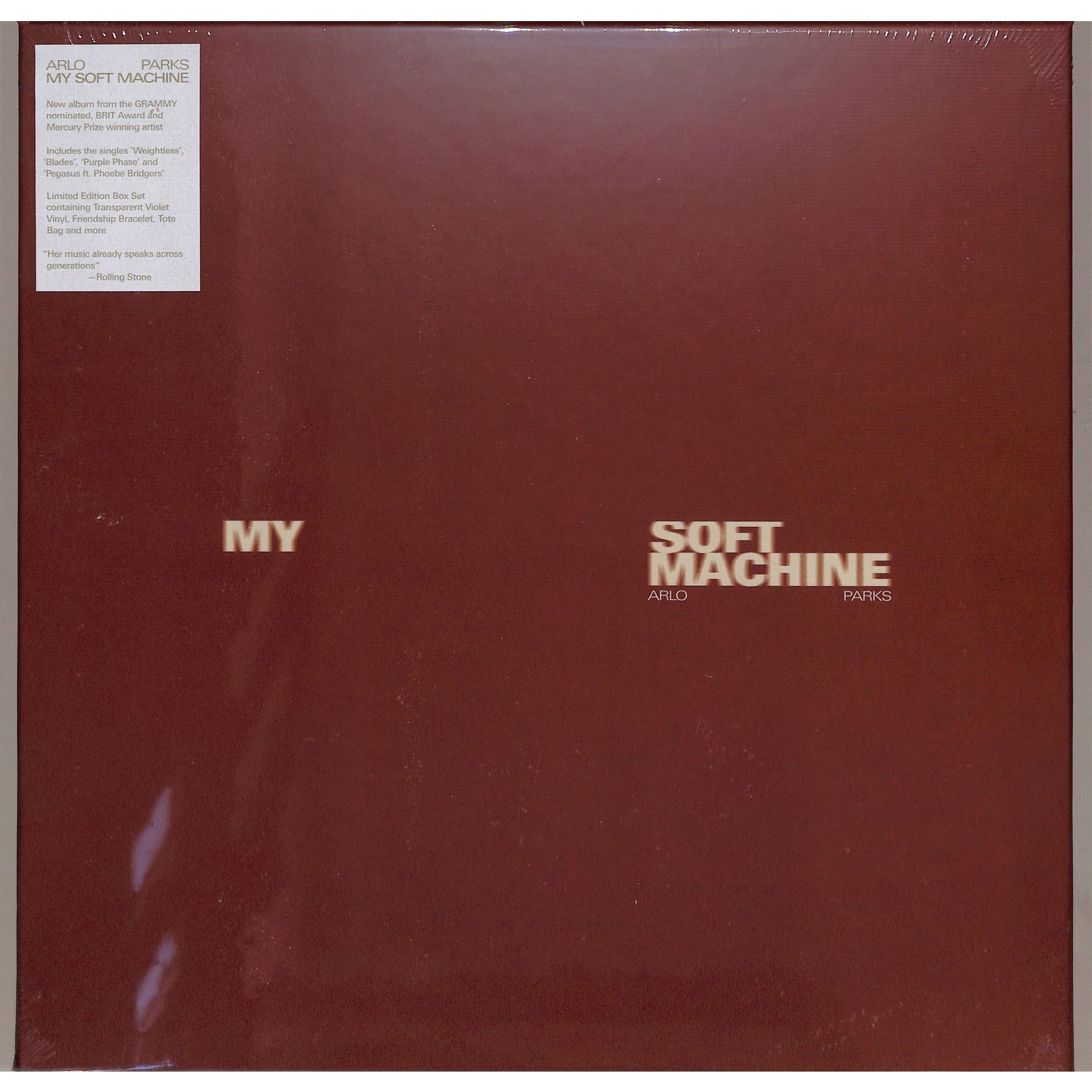 Arlo Parks - MY SOFT MACHINE 