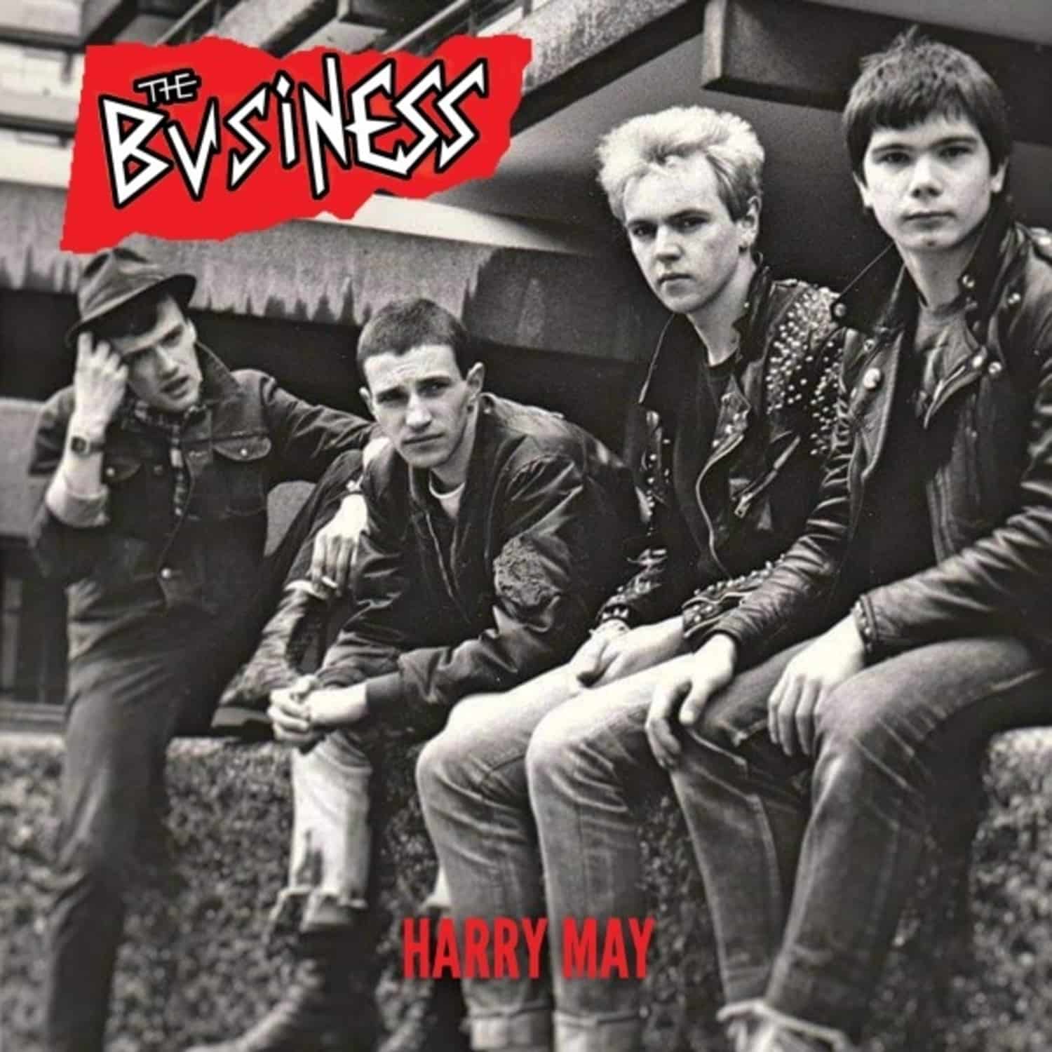 The Business - HARRY MAY RED / BLACK SPLATTER 