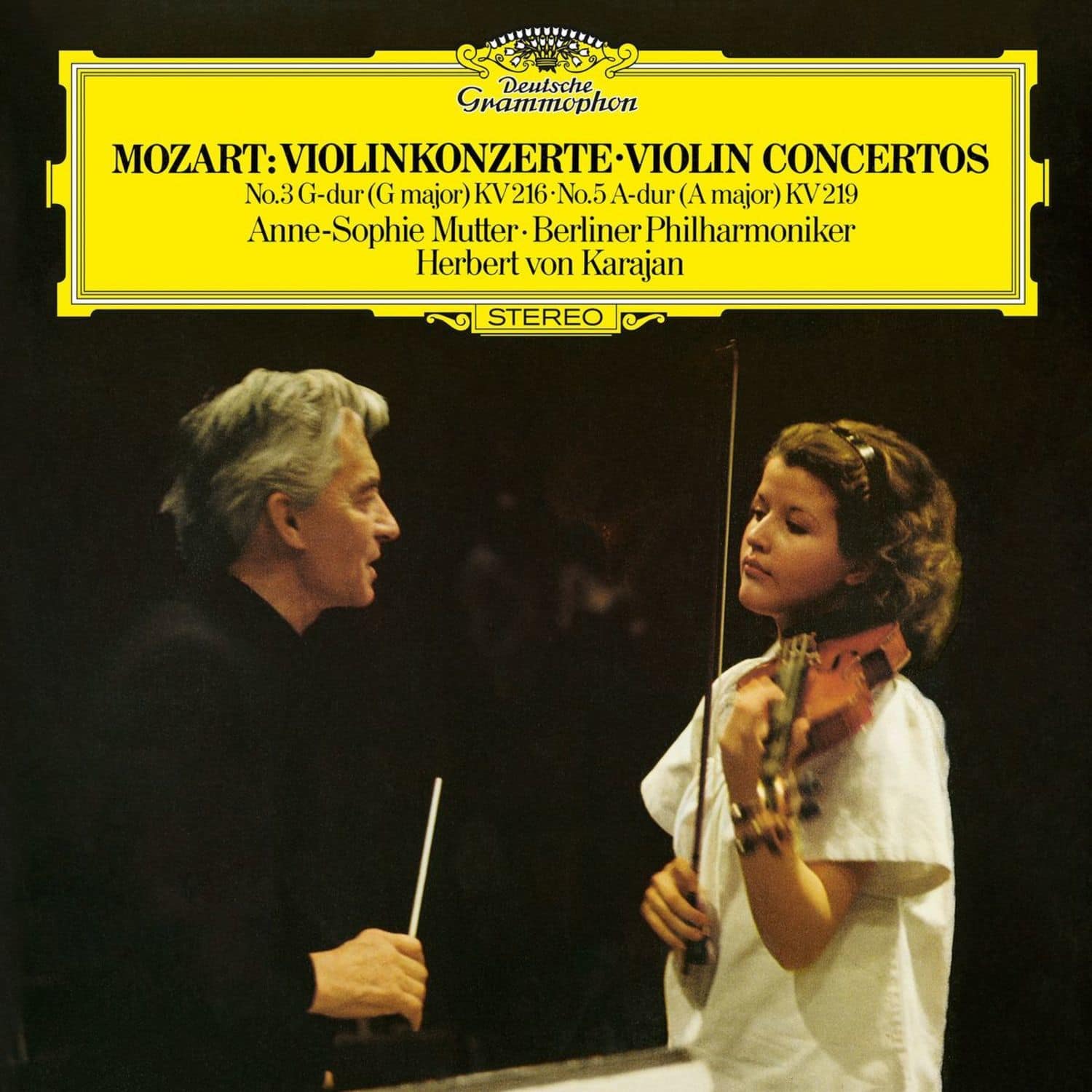 Karajan/Mutter/BP / Wolfgang Amadeus Mozart - VIOLINKONZERTE 3+5 