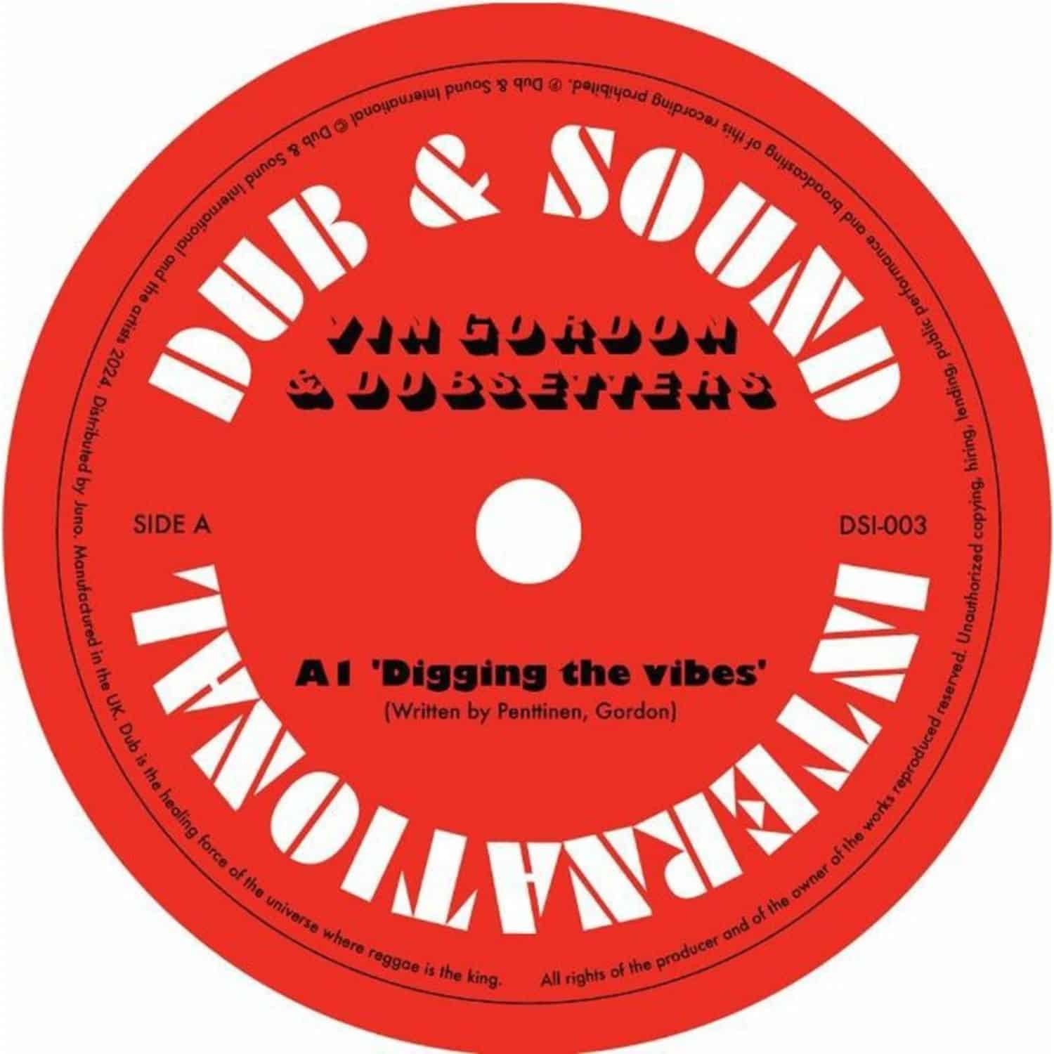Vin Gordon / Dubsetters - DIGGING THE VIBES