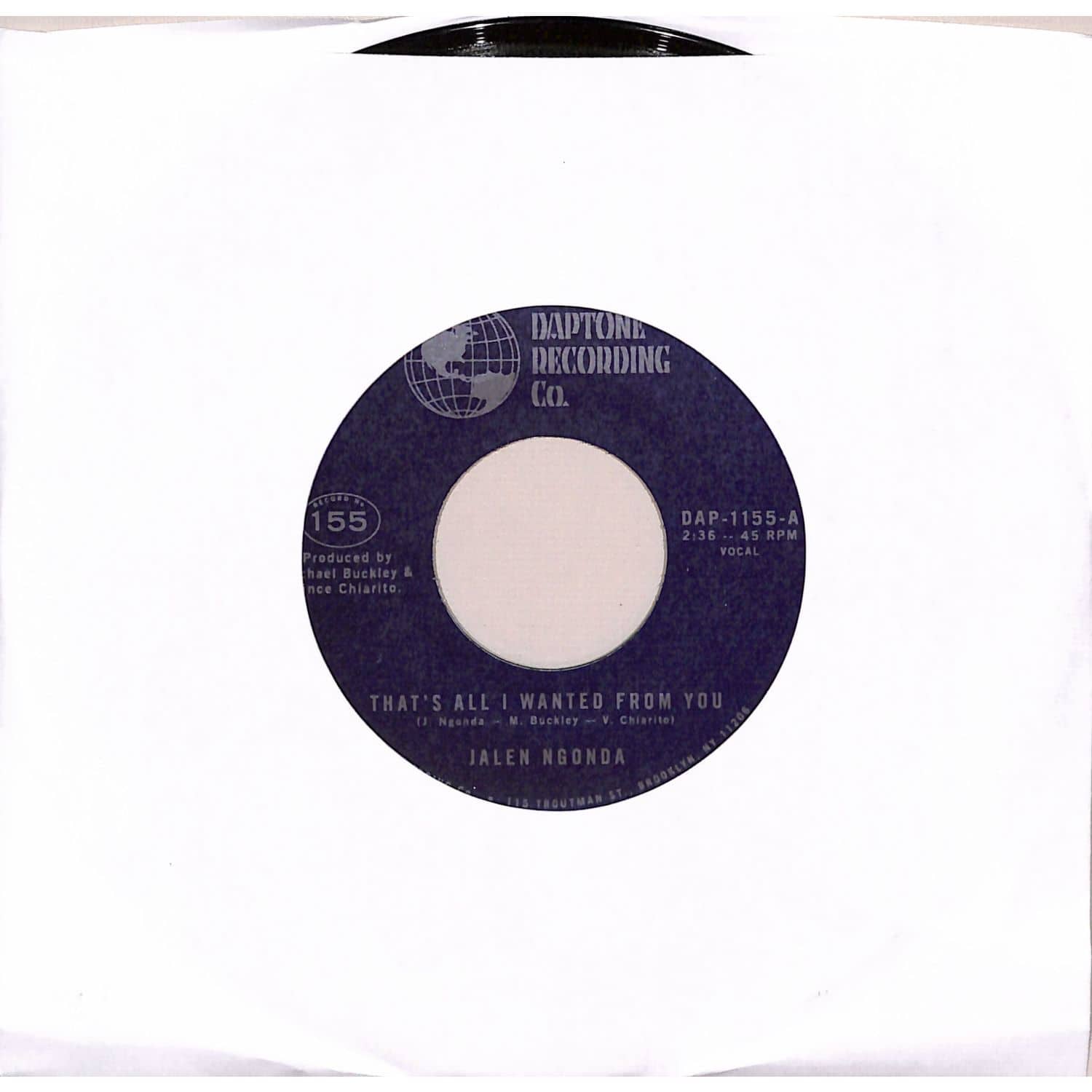 Jalen Ngonda - THAT S ALL I WANTED FROM YOU / SO GLAD I FOUND YOU 