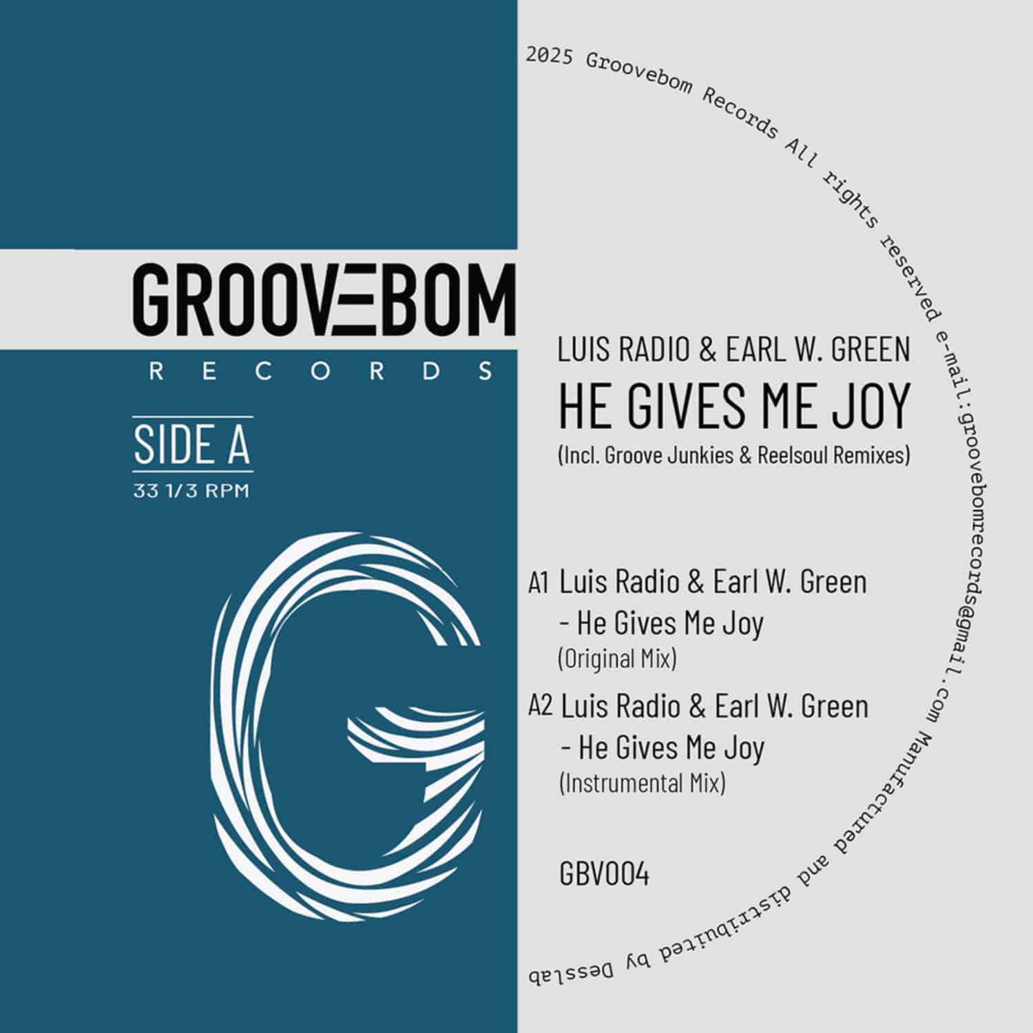 Luis Radio & Earl W. Green - HE GIVES ME JOY 