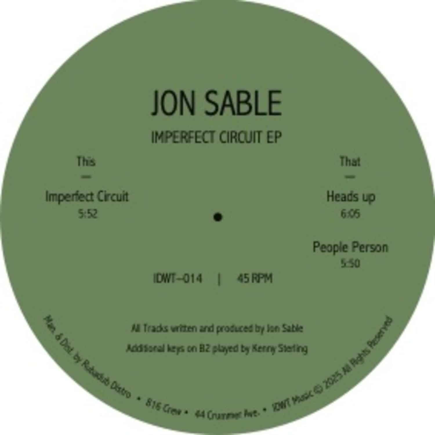 Jon Sable - IMPERFECT CIRCUIT