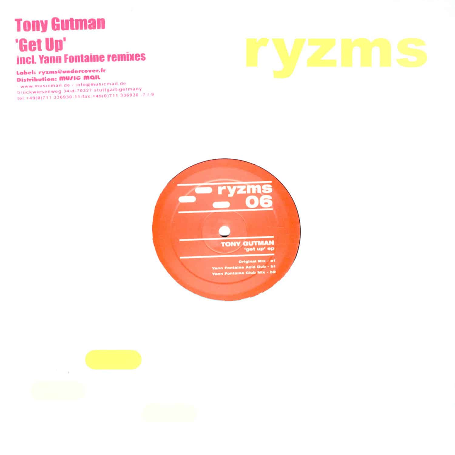 Tony Gutman - GET UP
