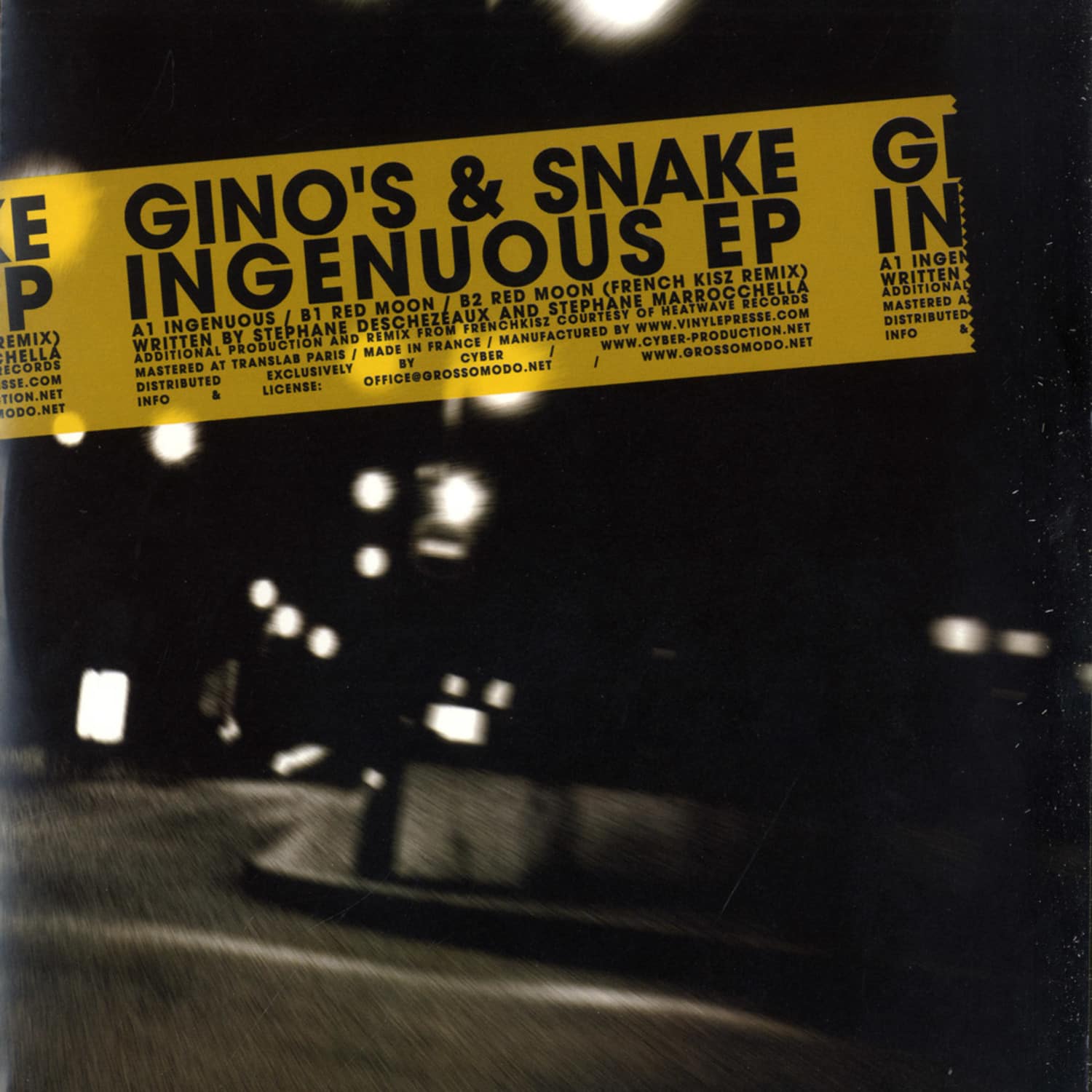 Ginos & Snake - INGENUOUS EP